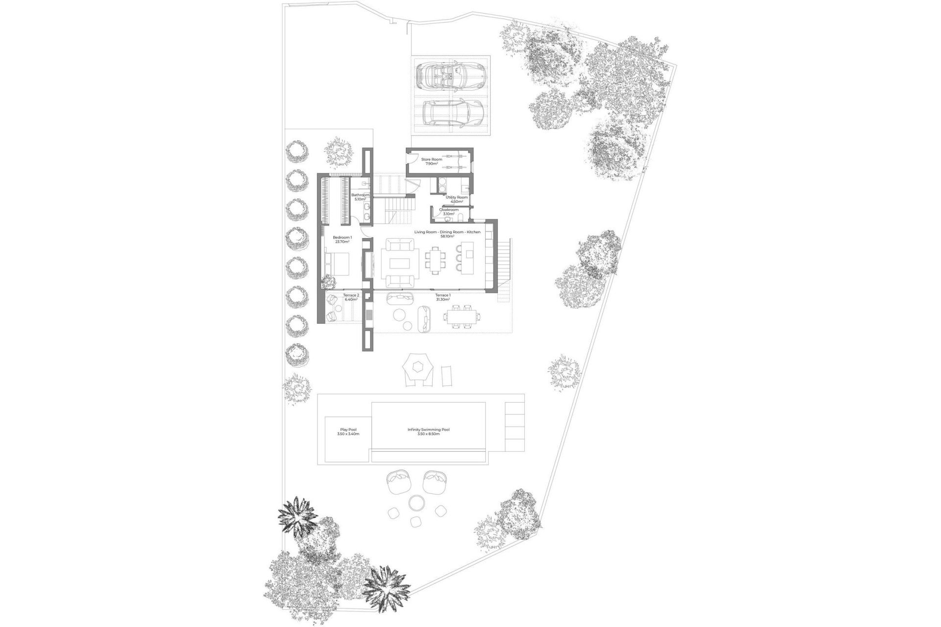 New Build - Detached Villa -
Cuevas Del Almanzora - Desert Springs Golf Club