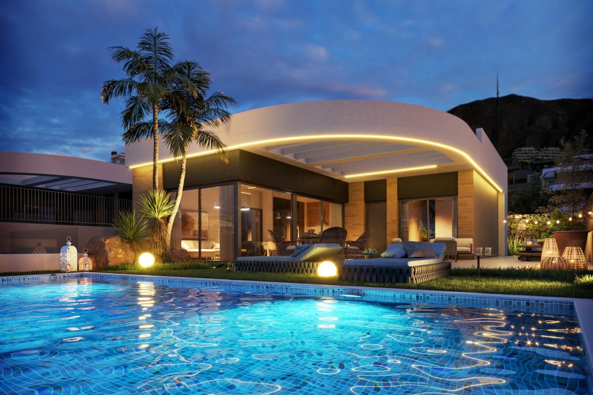 New Build - Detached Villa -
Finestrat - Campana Garden