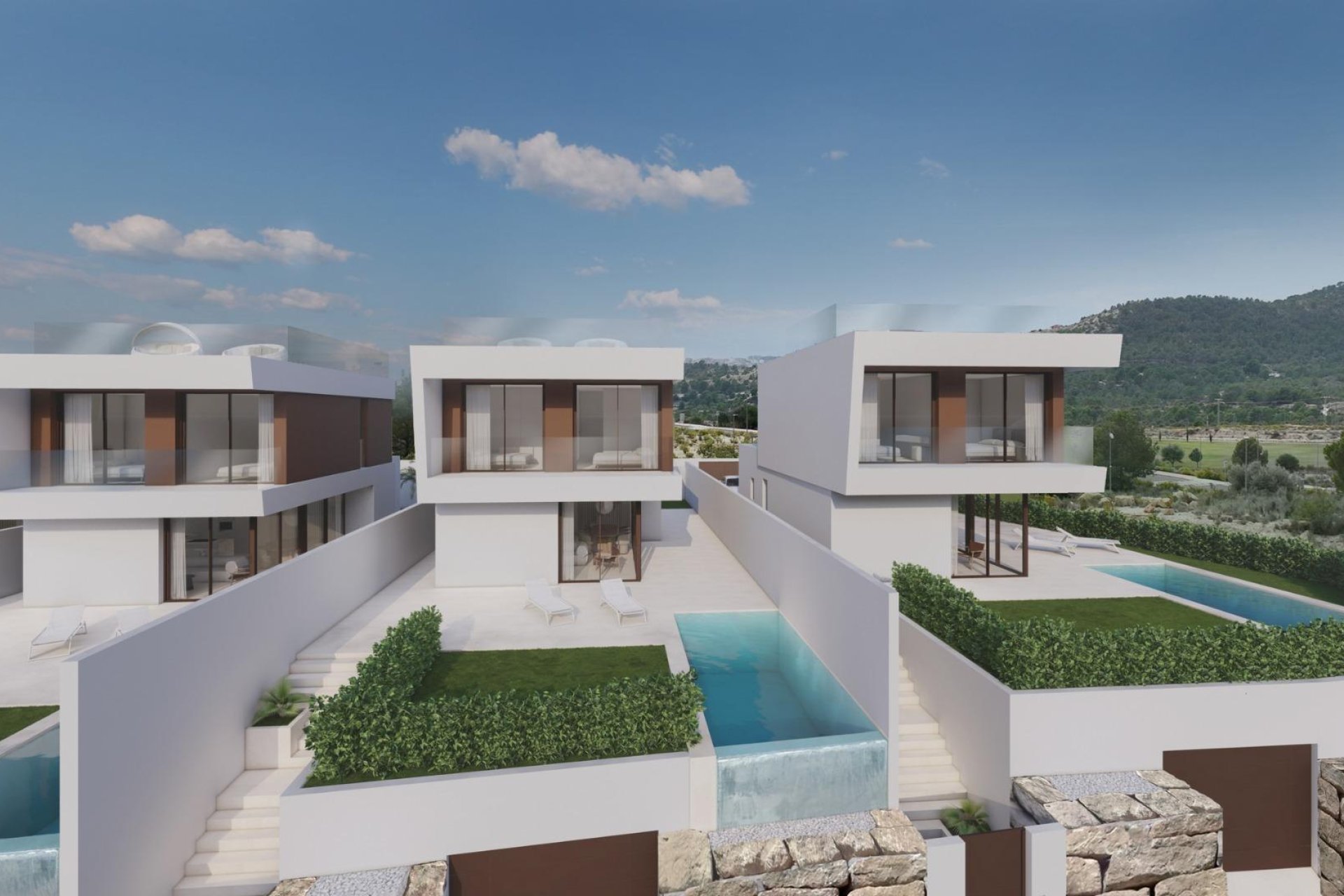 New Build - Detached Villa -
Finestrat - Puig Campana Golf