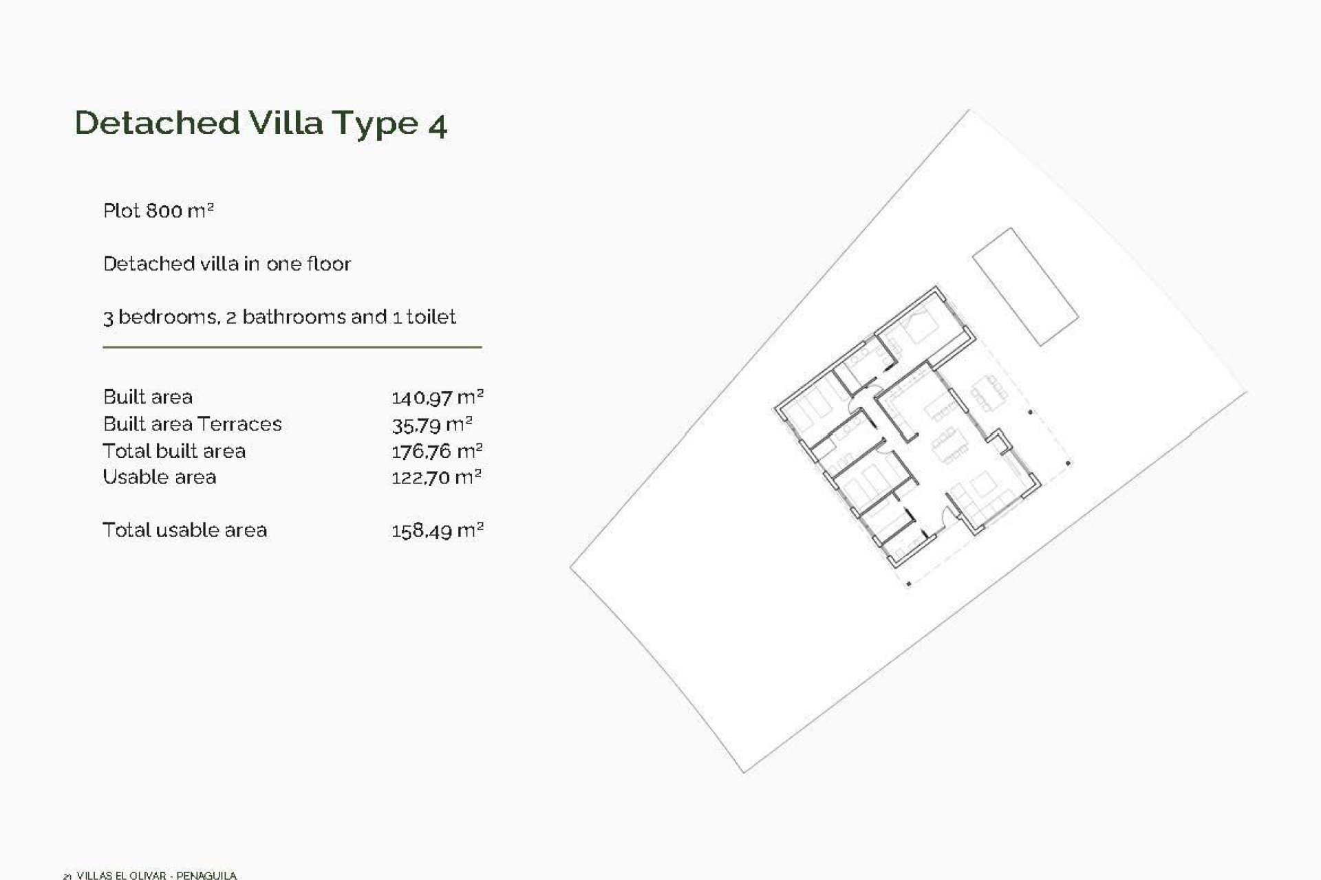 New Build - Detached Villa -
Penaguila - El Olivar