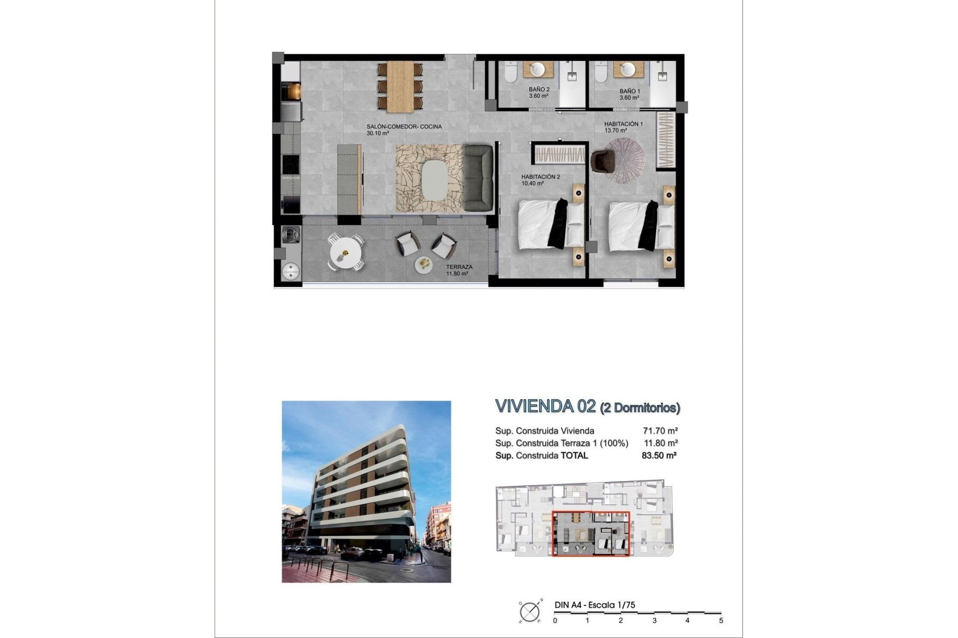 New Build - Penthouse -
Santa Pola - pueblo