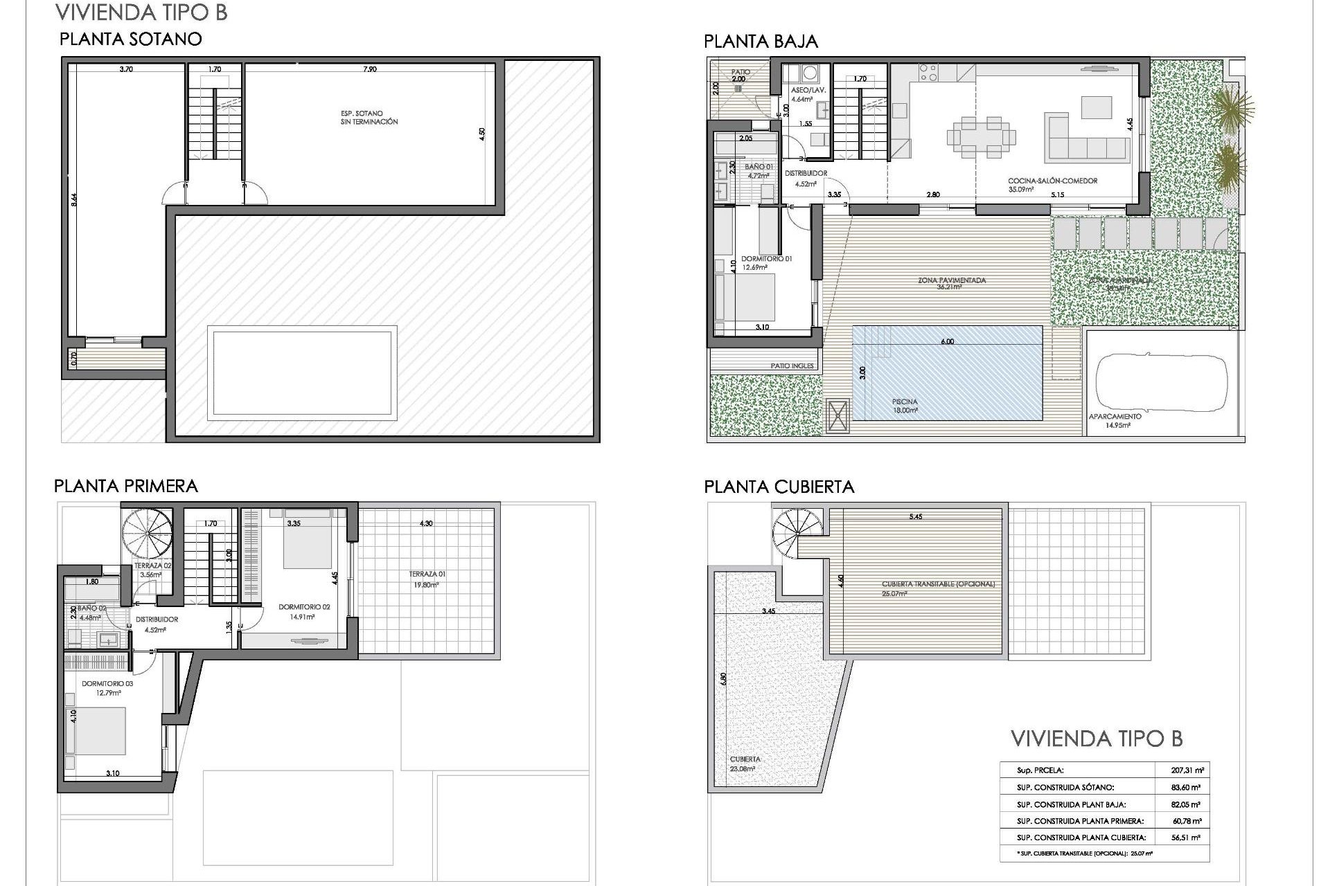 New Build - Quad House -
Bigastro - Loma Alta