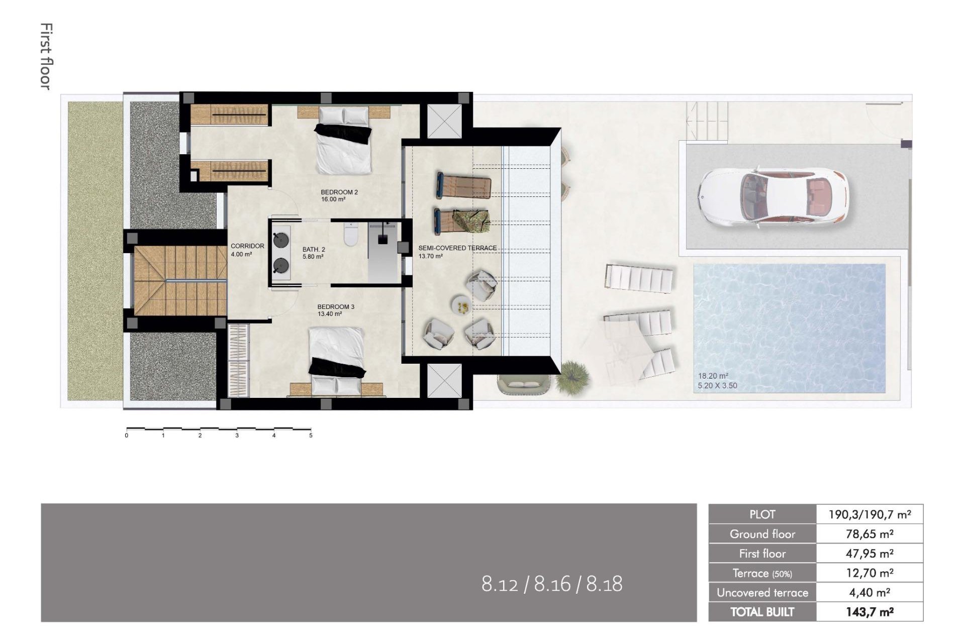 New Build - Townhouse -
Dolores - Sector 3