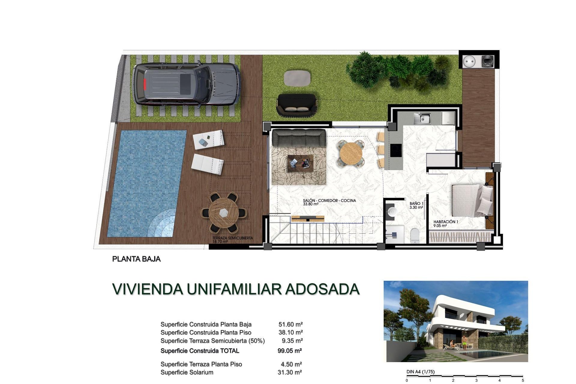 New Build - Townhouse -
Los Montesinos - La Herrada