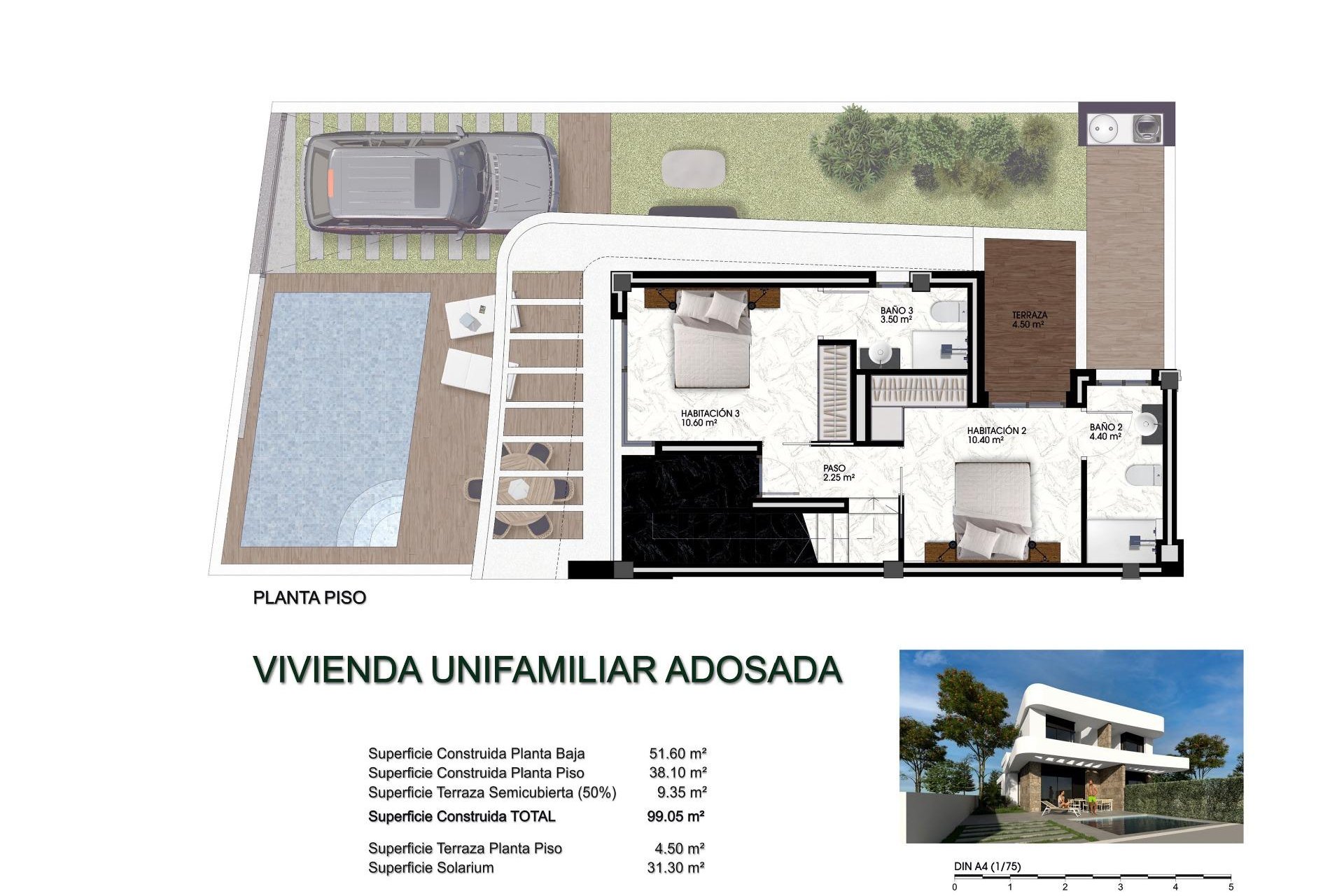 New Build - Townhouse -
Los Montesinos - La Herrada