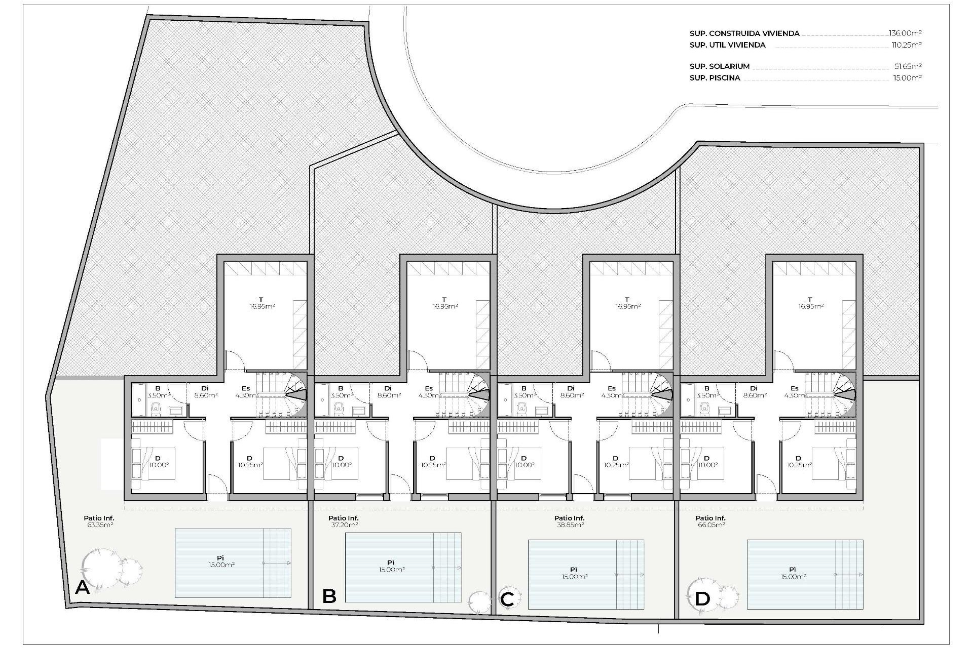 New Build - Townhouse -
Mazarron - Country Club
