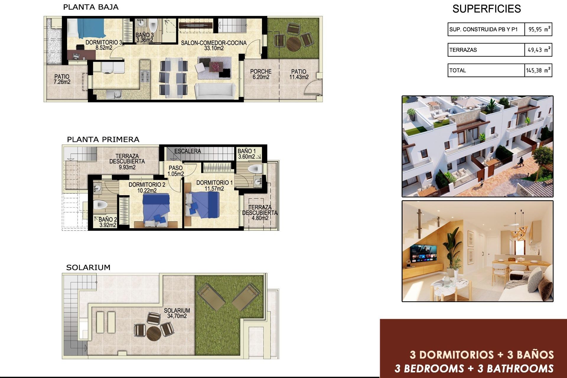 New Build - Townhouse -
Orihuela Costa - Vistabella Golf
