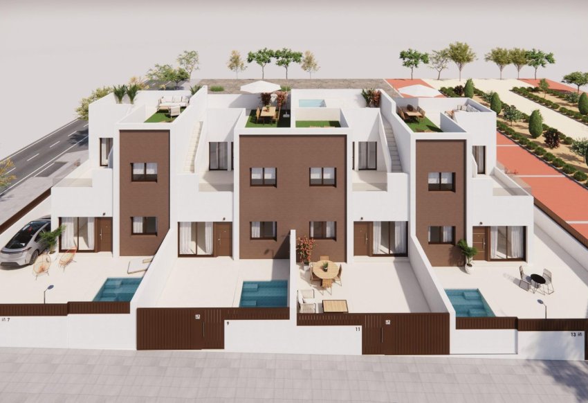 New Build - Townhouse -
Pilar de la Horadada - Barrio los Segundas