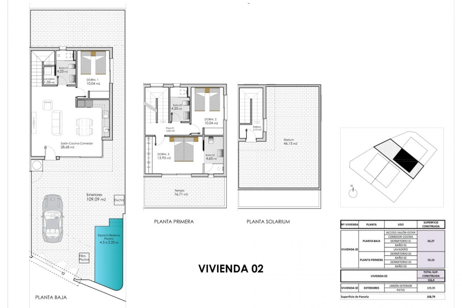New Build - Townhouse -
Pilar de la Horadada - pueblo
