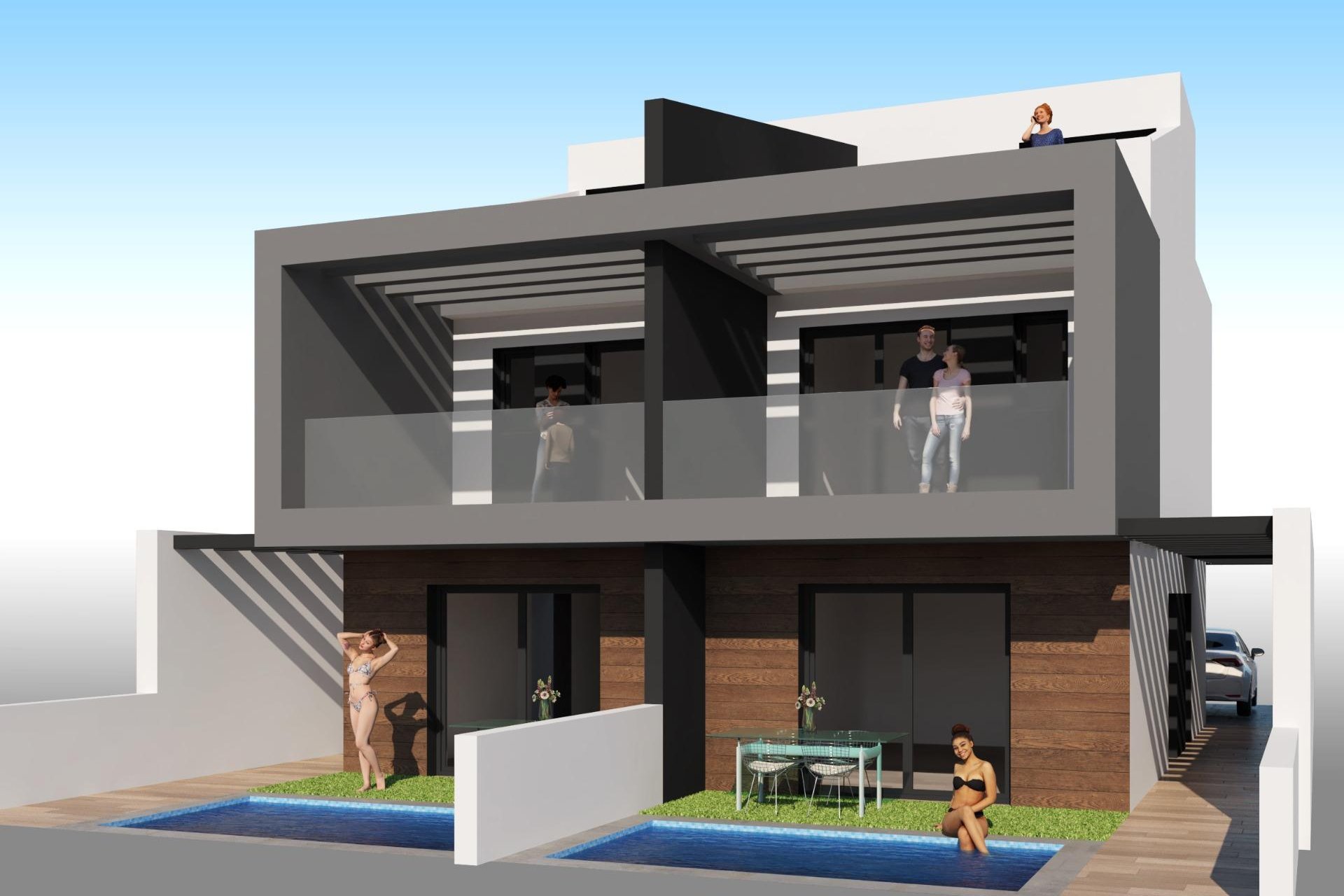 New Build - Townhouse -
San Javier - Santiago De La Ribera
