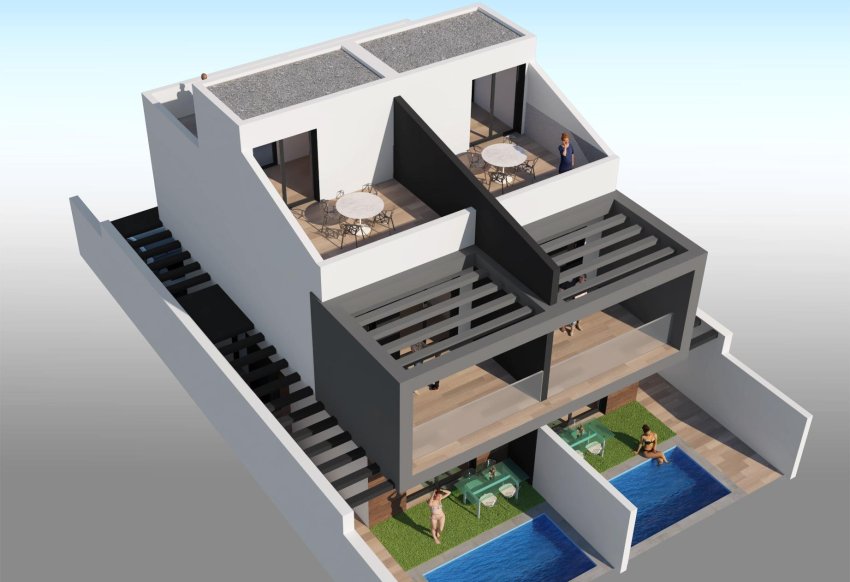 New Build - Townhouse -
San Javier - Santiago De La Ribera