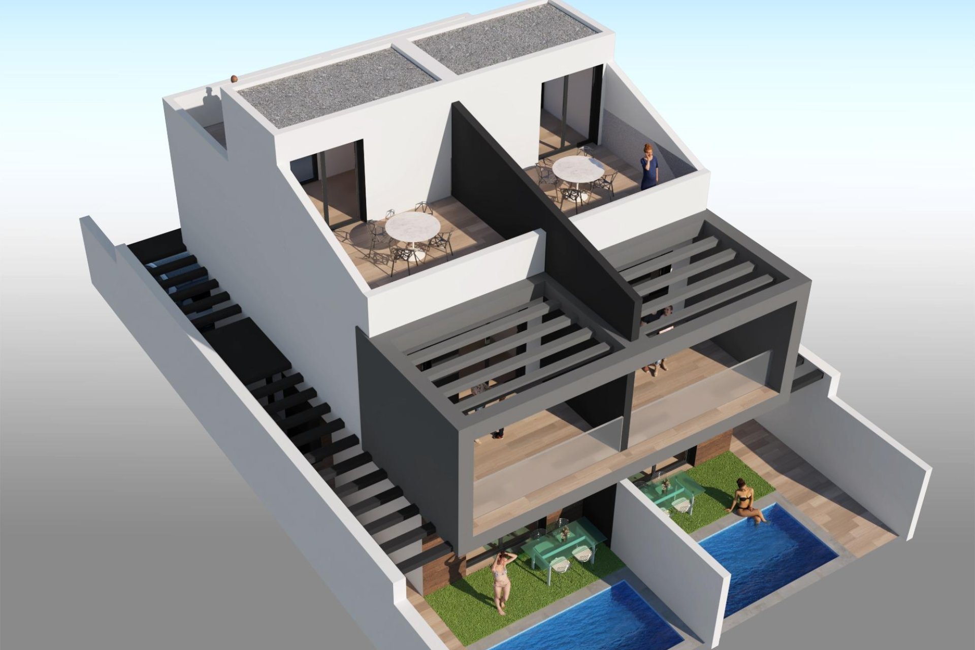 New Build - Townhouse -
San Javier - Santiago De La Ribera