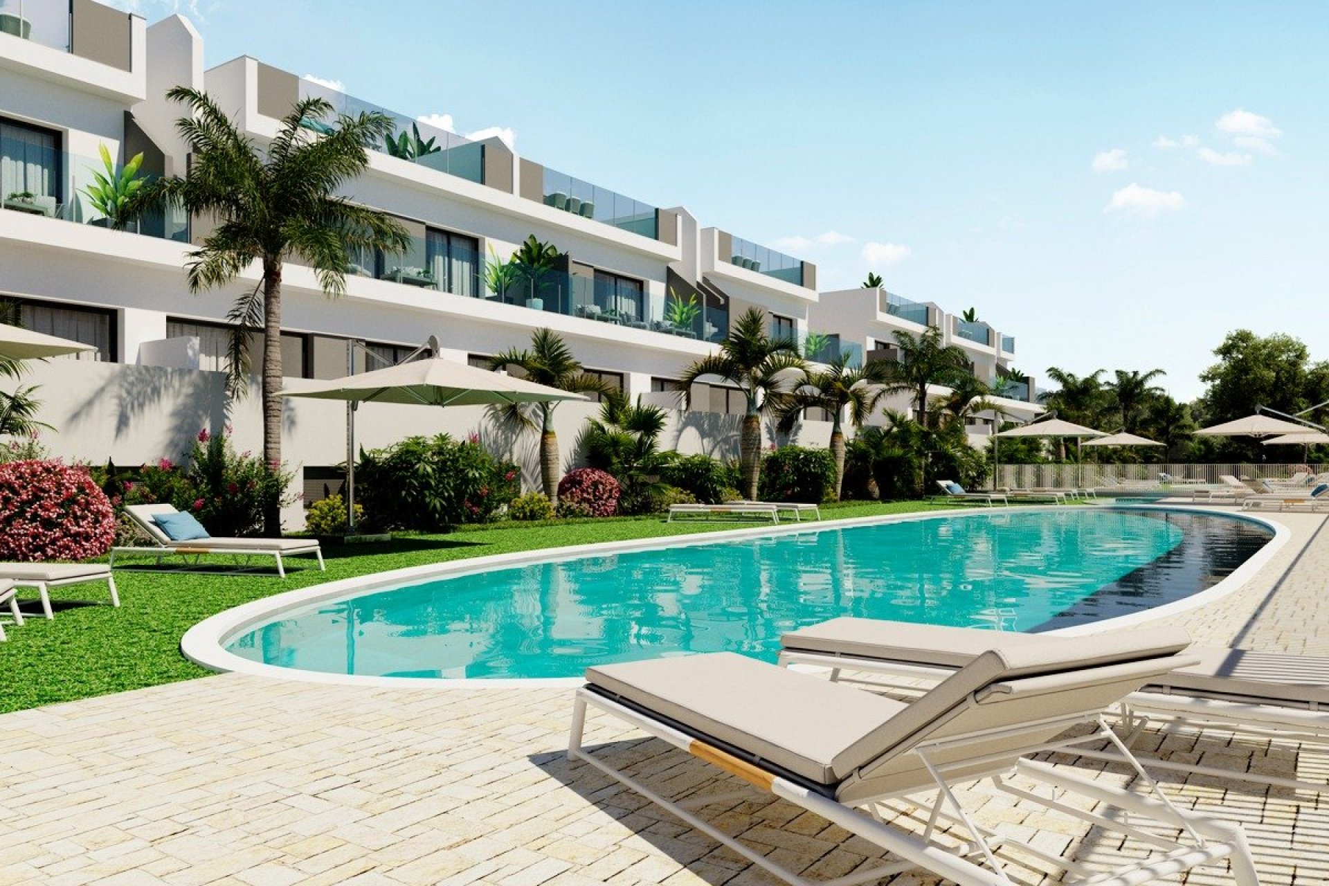 New Build - Townhouse -
Torrevieja - Lago Jardín II