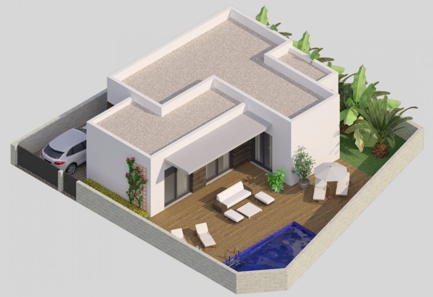 New Build - Villa -
Benijofar - Polideportivo