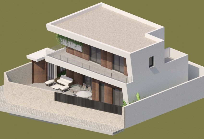 New Build - Villa -
Benijofar - Polideportivo