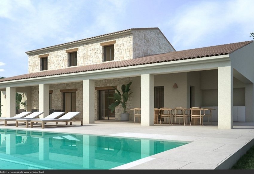 New Build - Villa -
Moraira_Teulada - Fustera