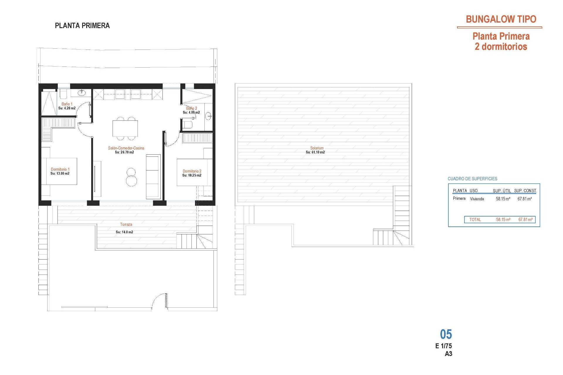 Nybyggnation - Bungalow -
Alhama de Murcia - Condado De Alhama