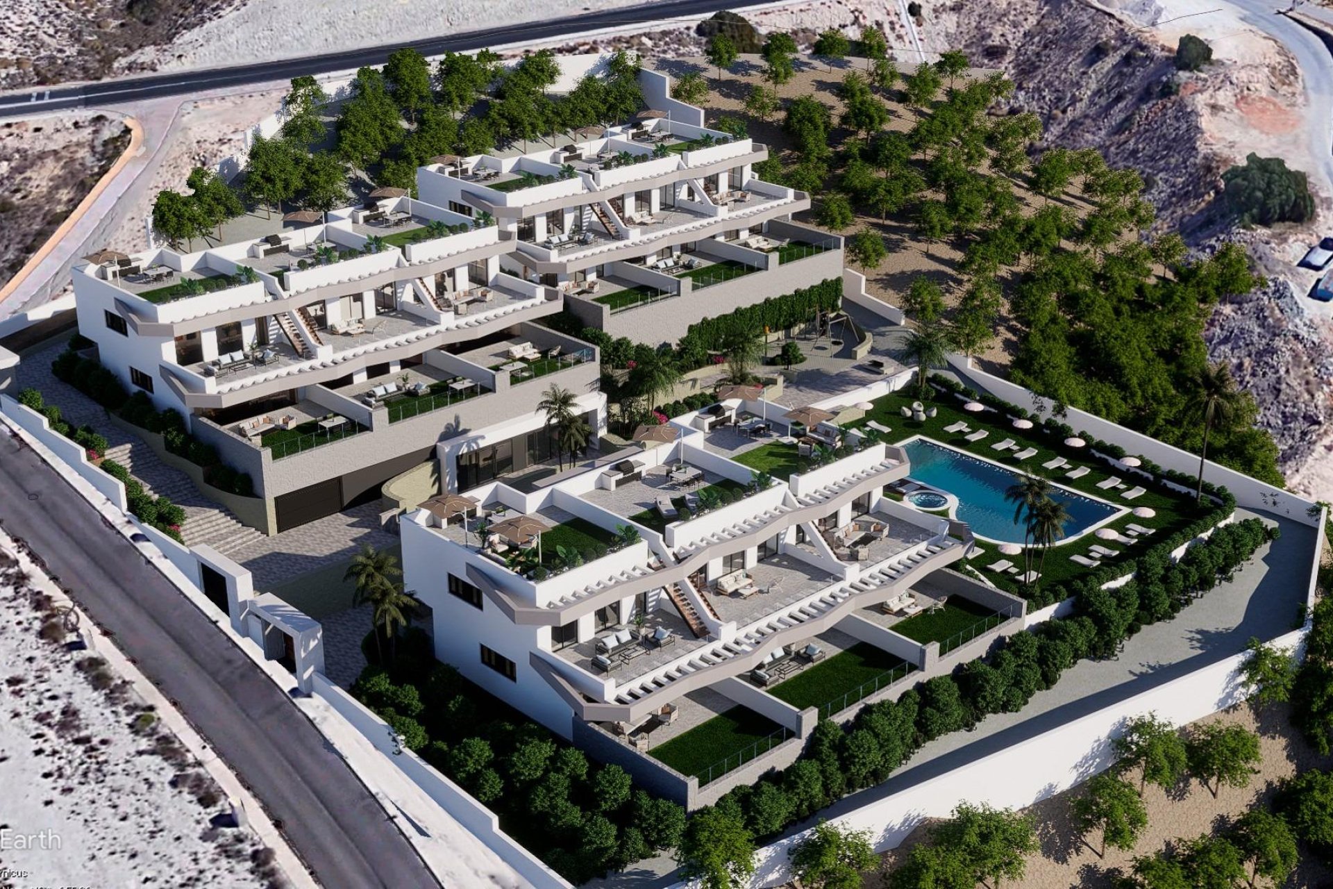 Nybyggnation - Bungalow -
Finestrat - Balcón De Finestrat