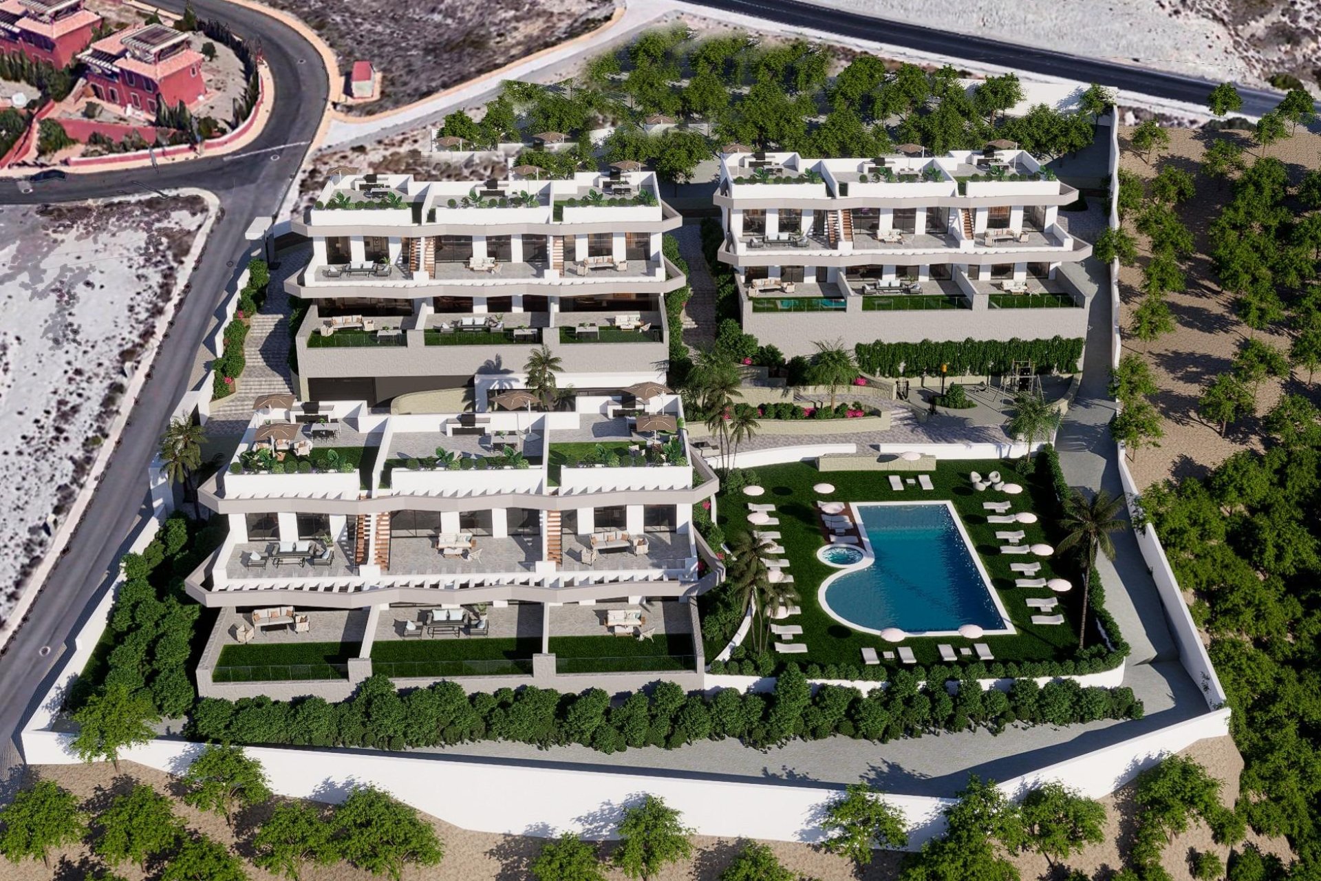 Nybyggnation - Bungalow -
Finestrat - Balcón De Finestrat