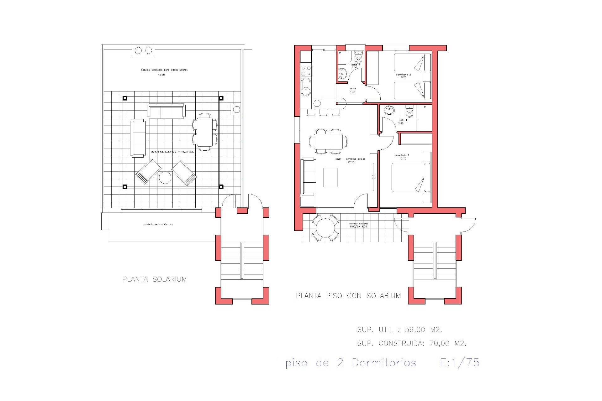 Nybyggnation - Bungalow -
Fuente Alamo - La Pinilla