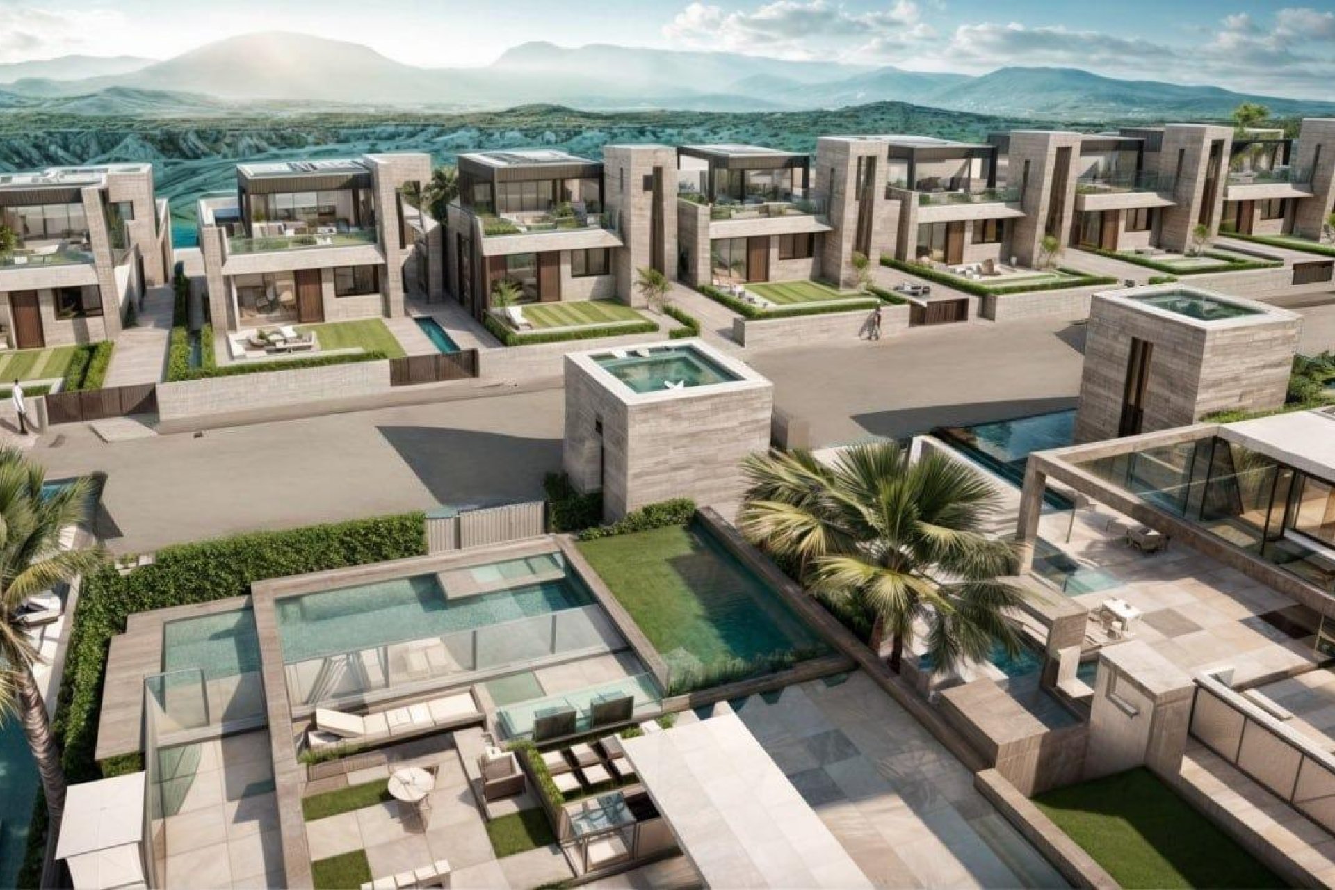 Nybyggnation - Bungalow -
Fuente Alamo - La Pinilla