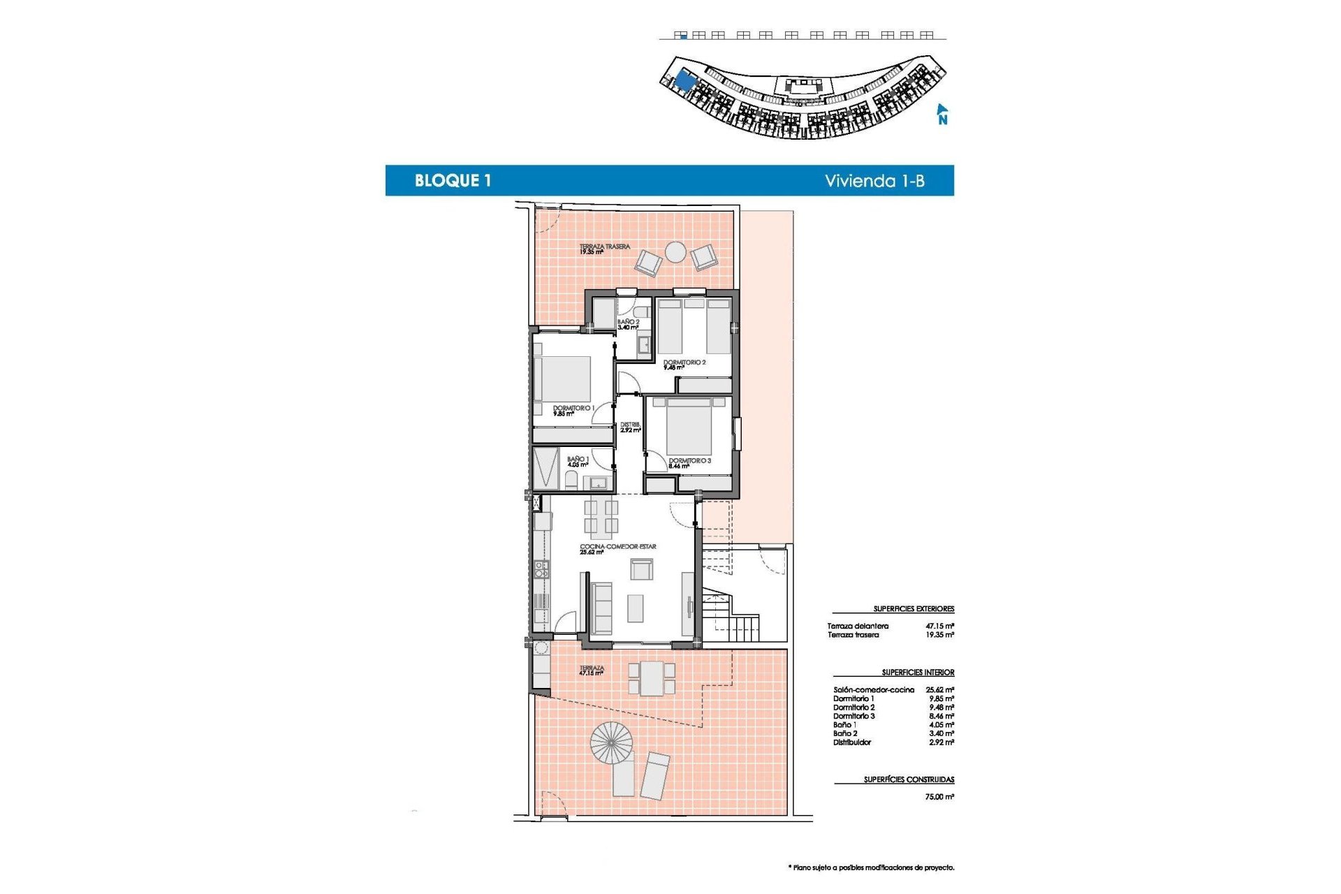 Nybyggnation - Bungalow -
Pilar de la Horadada - Lo Romero Golf