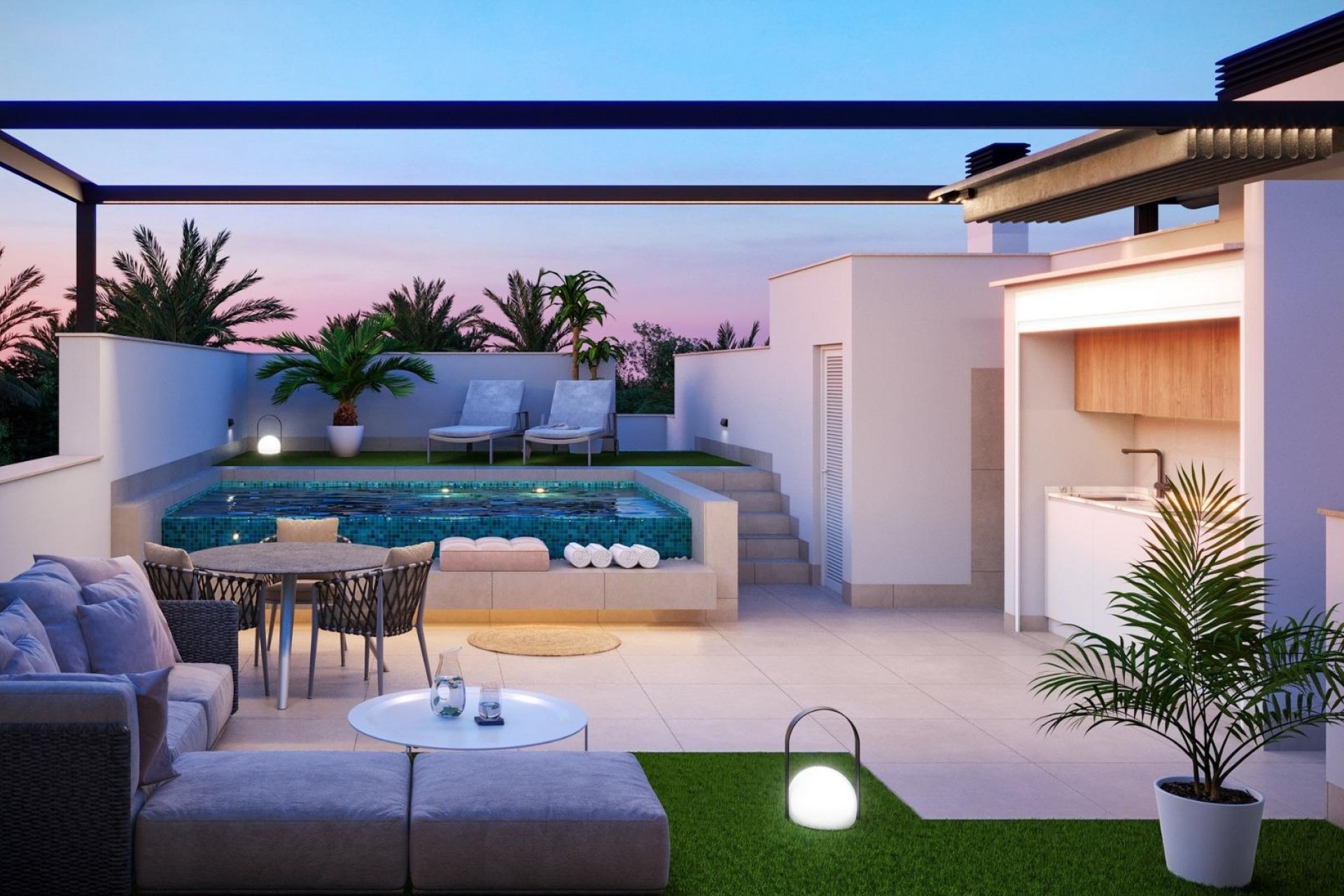 Nybyggnation - Bungalow -
Pilar de la Horadada - parques de Andromeda