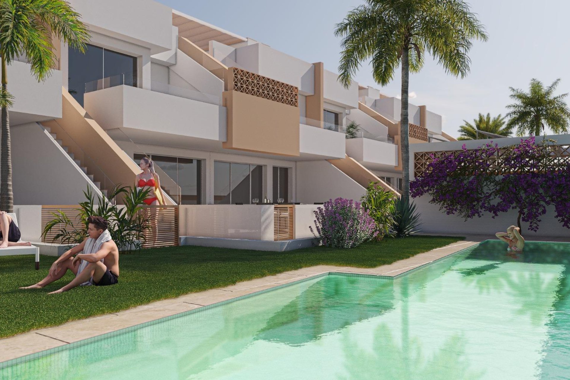 Nybyggnation - Bungalow -
Pilar de la Horadada - pueblo