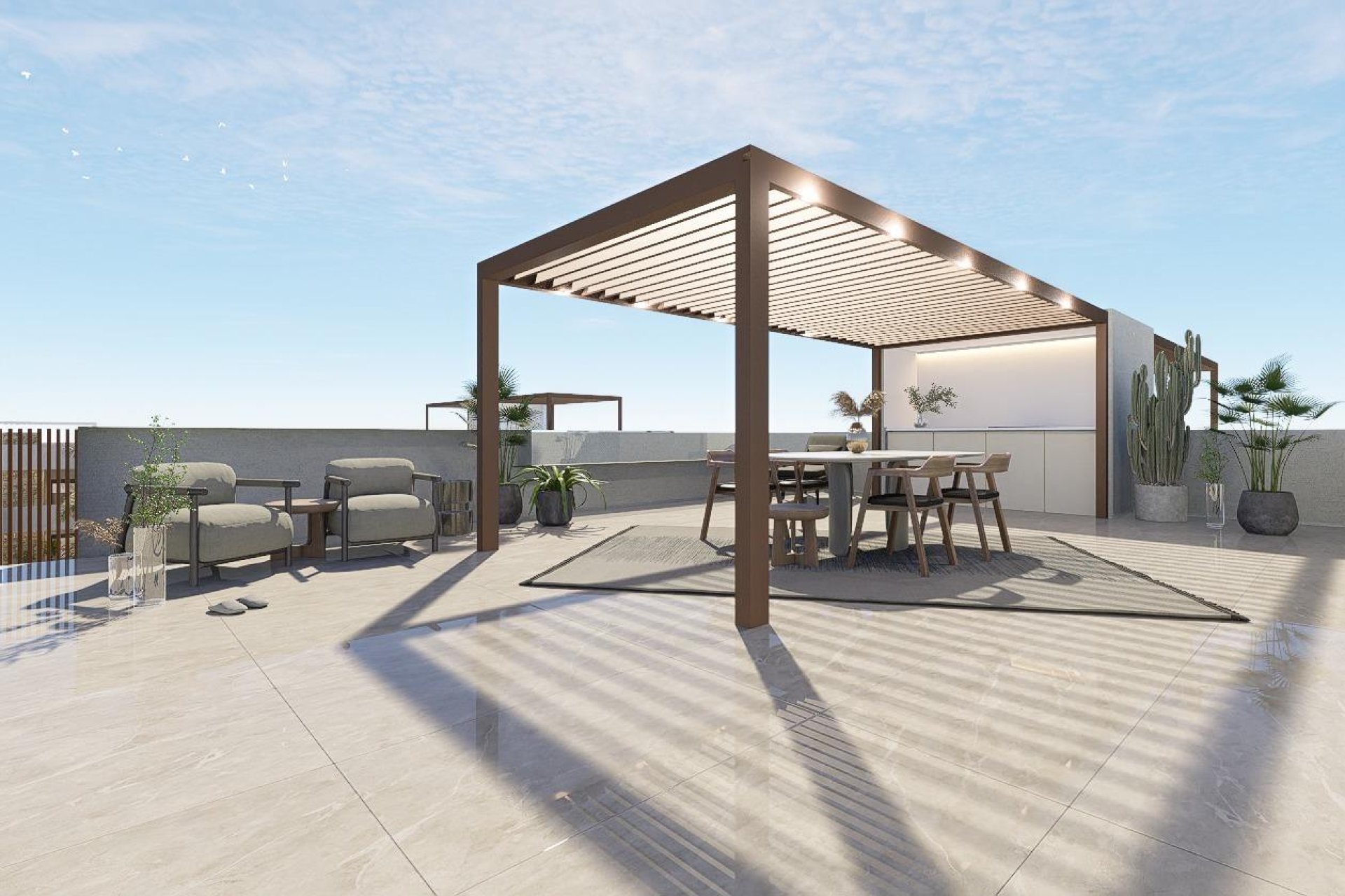 Nybyggnation - Bungalow -
Pilar de la Horadada - pueblo