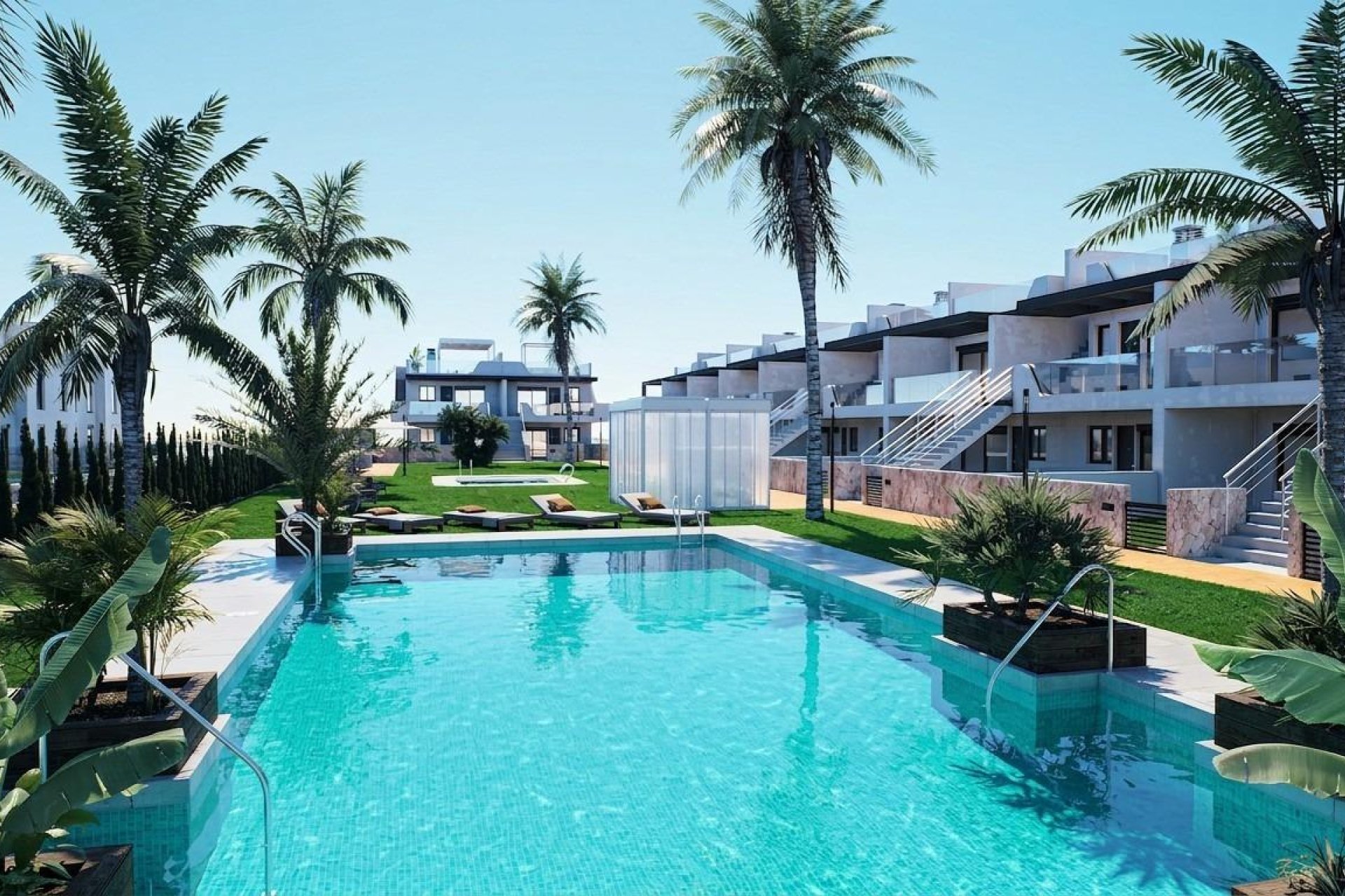 Nybyggnation - Bungalow -
Pilar de la Horadada - pueblo