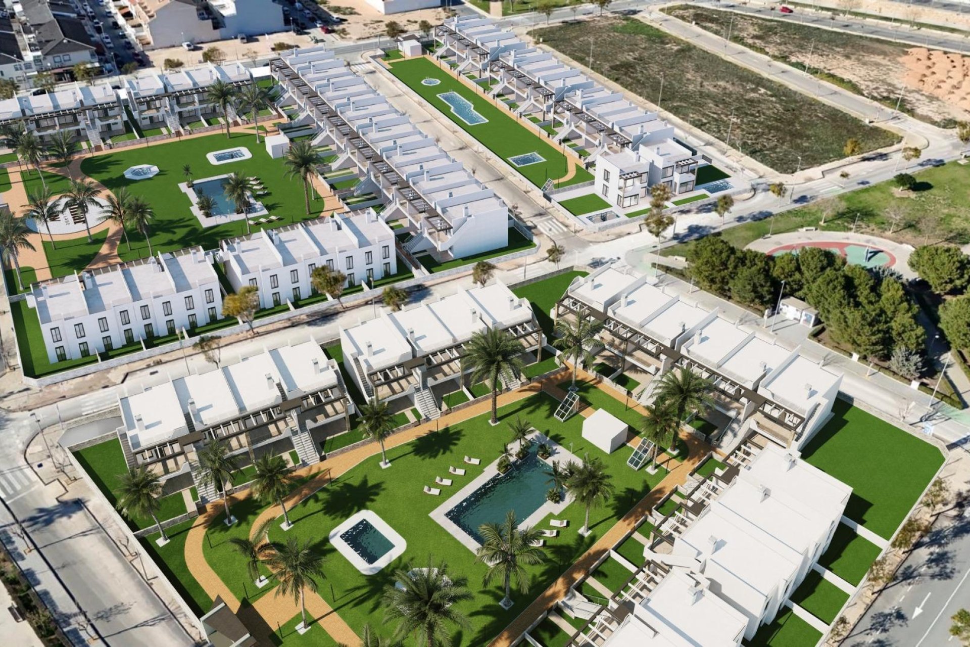 Nybyggnation - Bungalow -
Pilar de la Horadada - pueblo