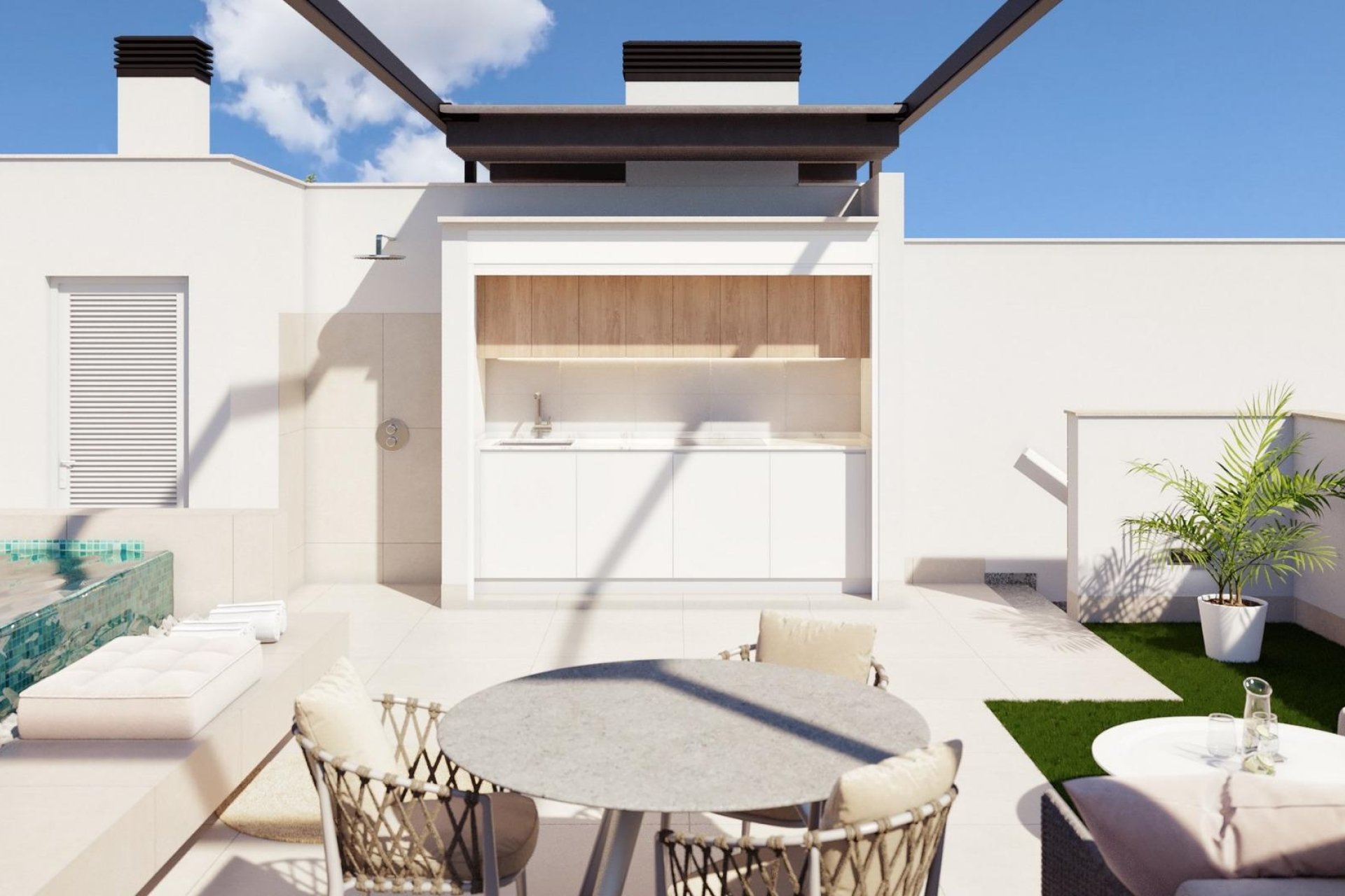 Nybyggnation - Bungalow -
Pilar de la Horadada - pueblo