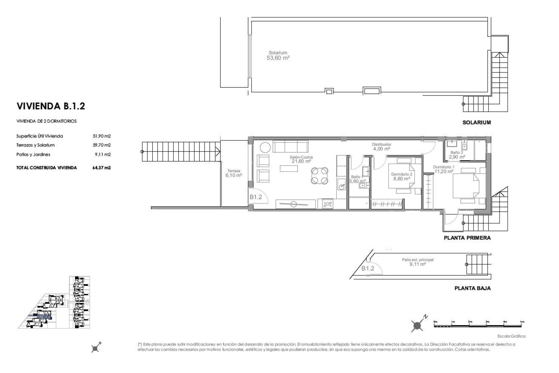 Nybyggnation - Bungalow -
Puerto de Mazarron - Playa Negra