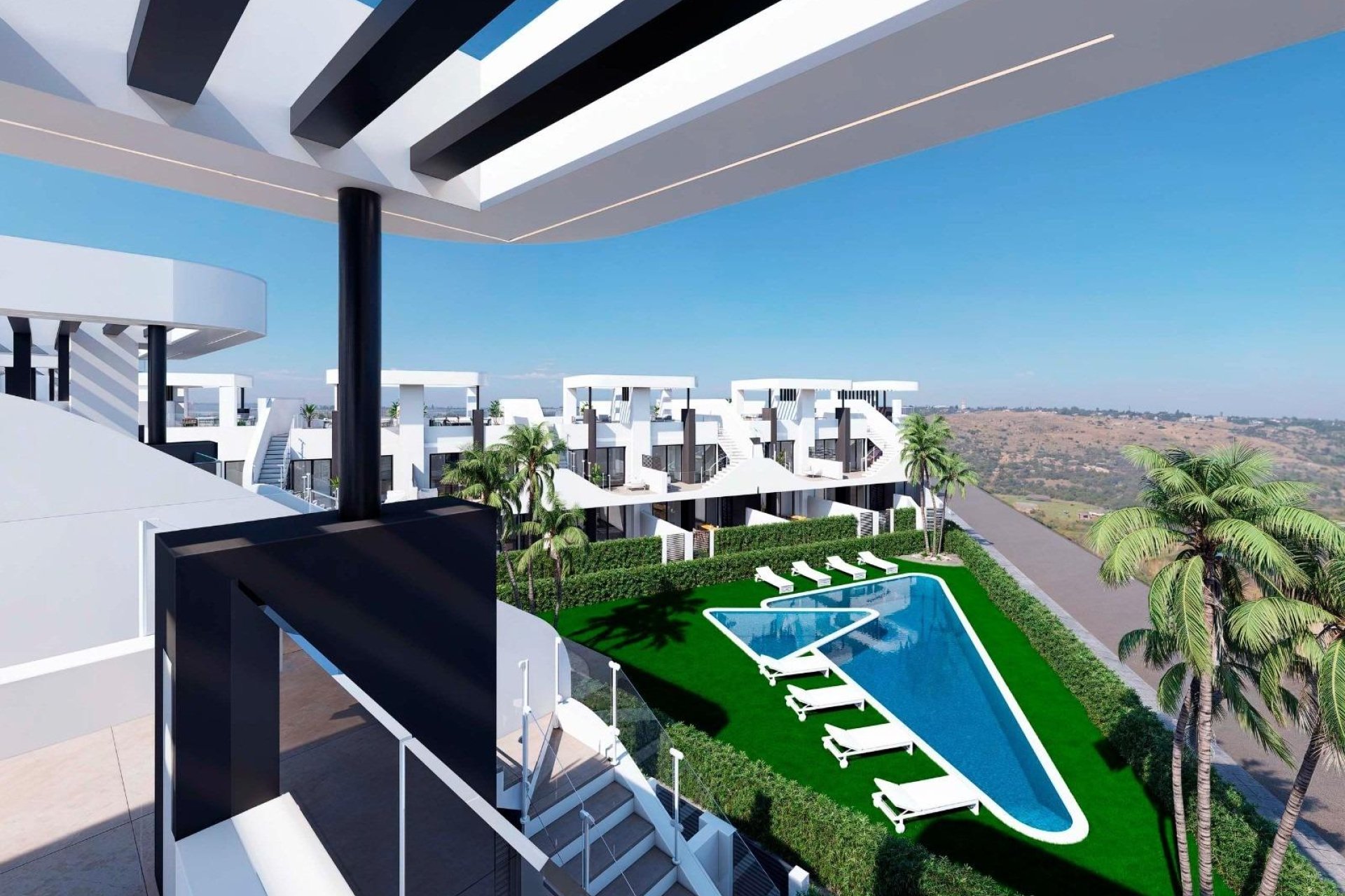 Nybyggnation - Bungalow -
San Fulgencio - Pueblo