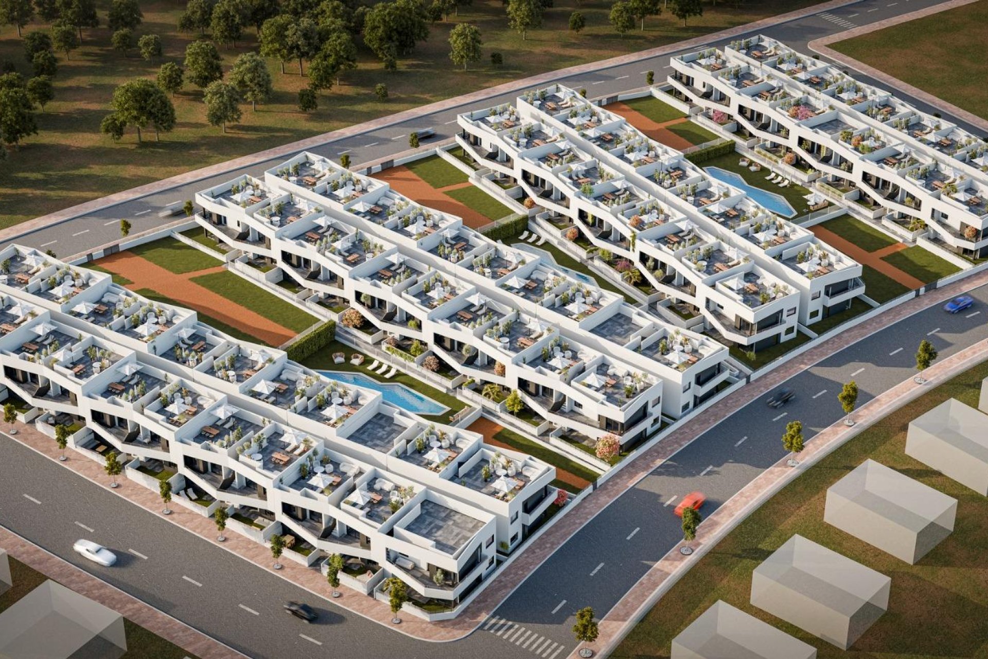 Nybyggnation - Bungalow -
San Miguel de Salinas - Pueblo