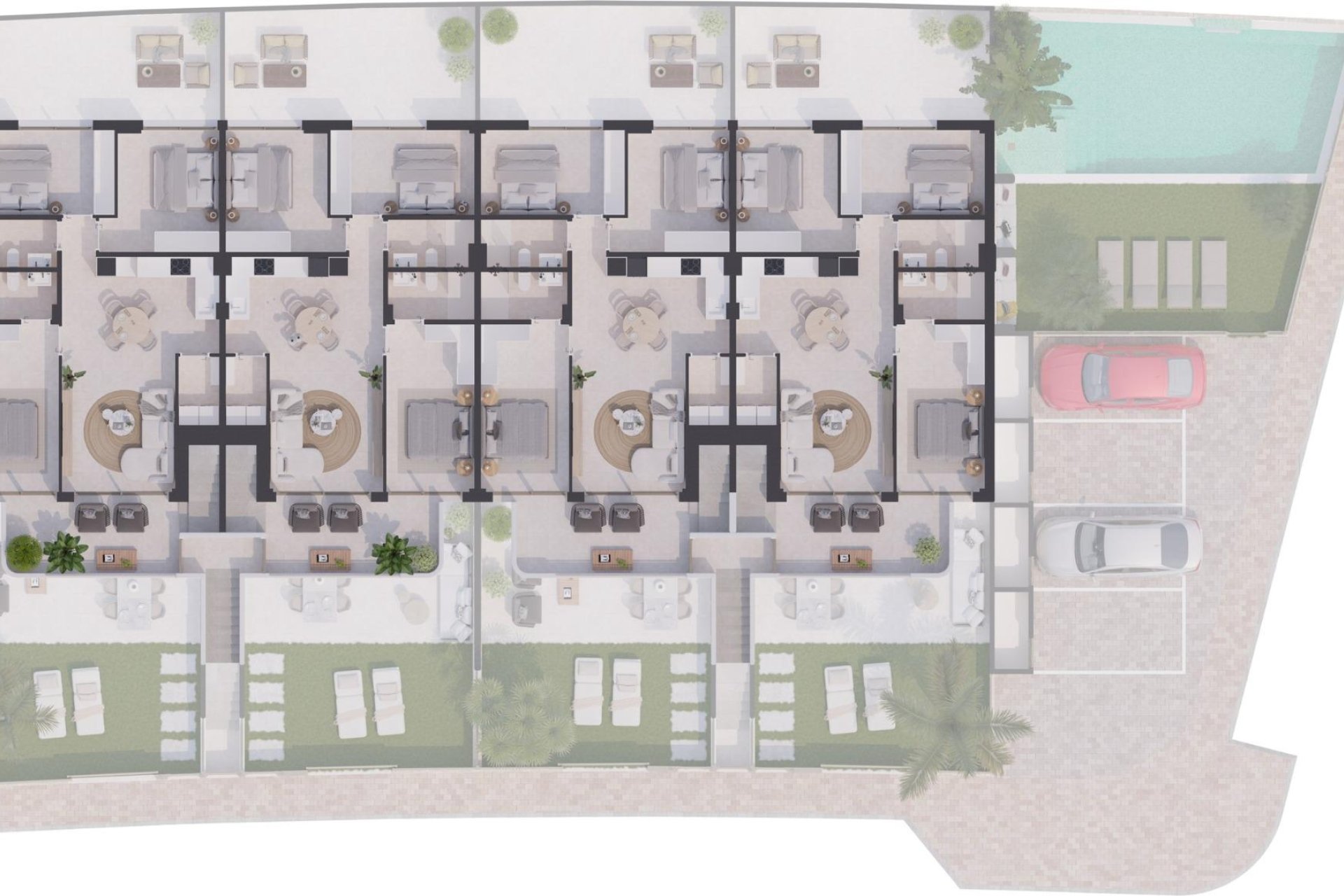 Nybyggnation - Bungalow -
San Pedro del Pinatar - Los Cuarteros