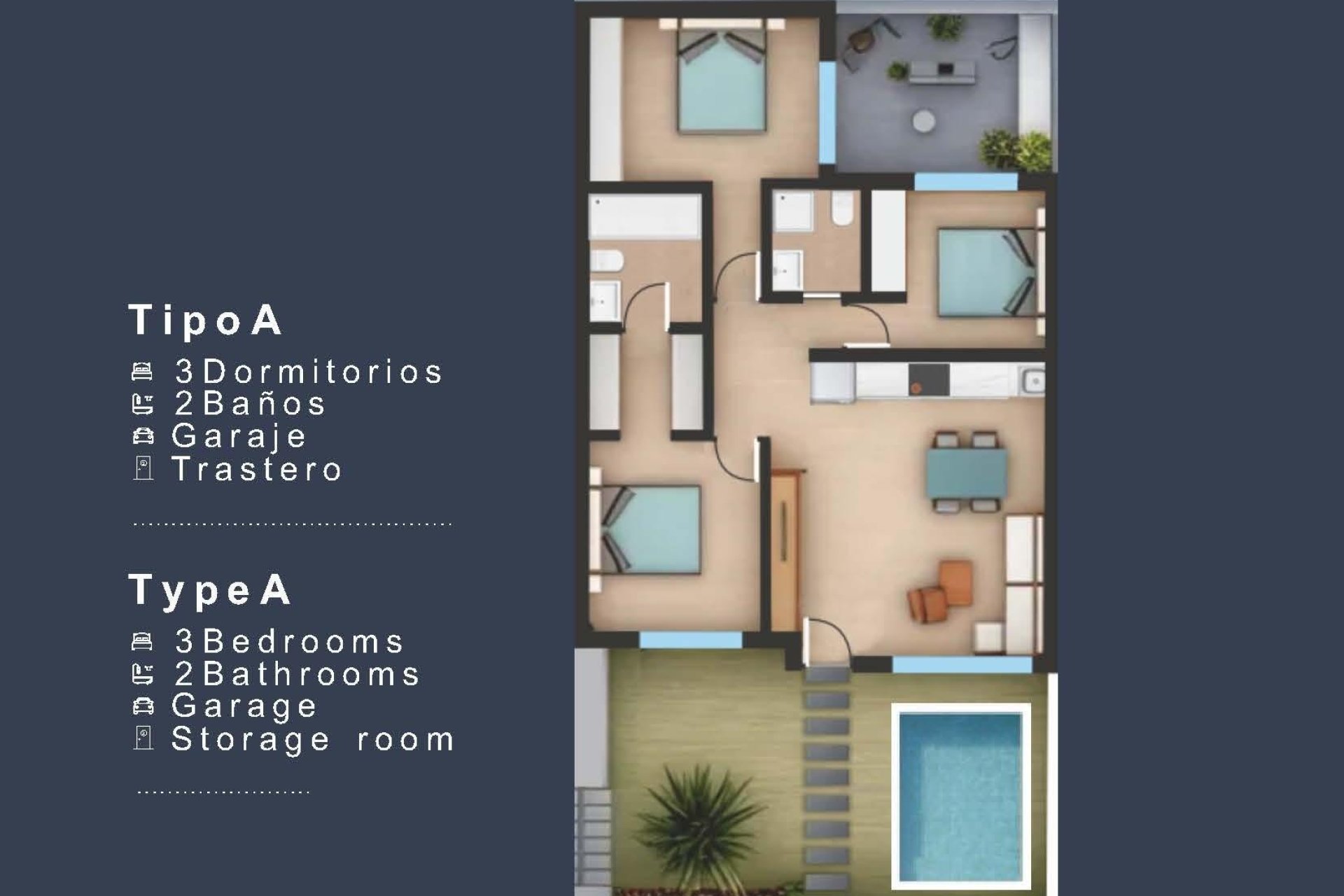 Nybyggnation - Bungalow -
San Pedro del Pinatar - Los Pinos