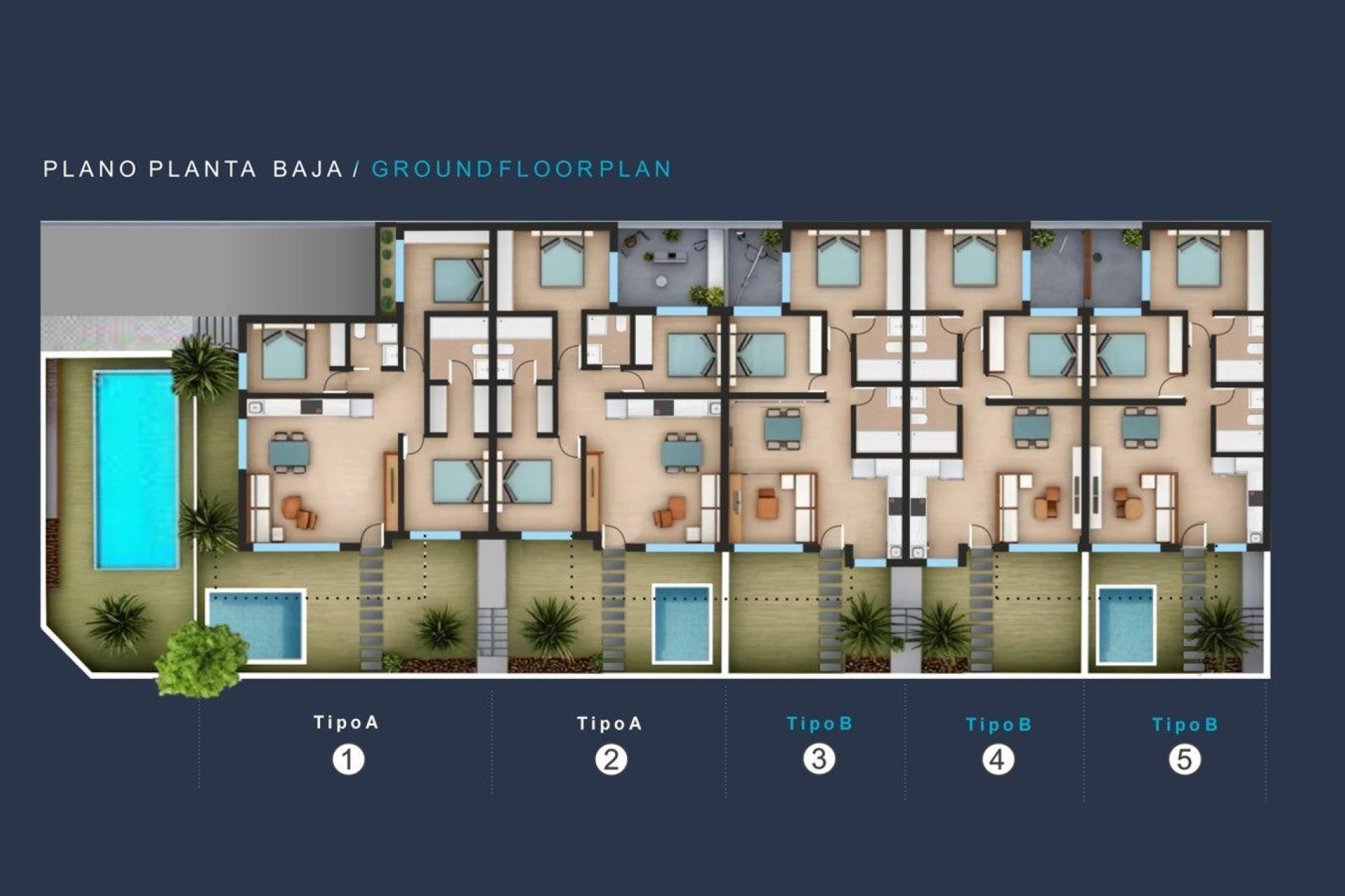 Nybyggnation - Bungalow -
San Pedro del Pinatar - Los Pinos