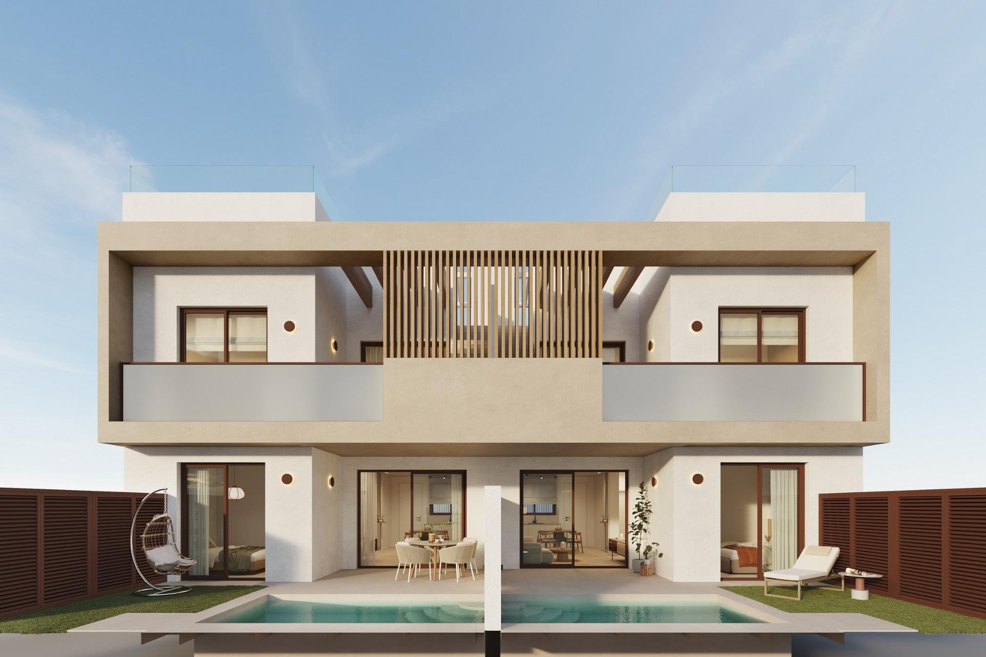 Nybyggnation - Bungalow -
San Pedro del Pinatar - Molino de Chirrete