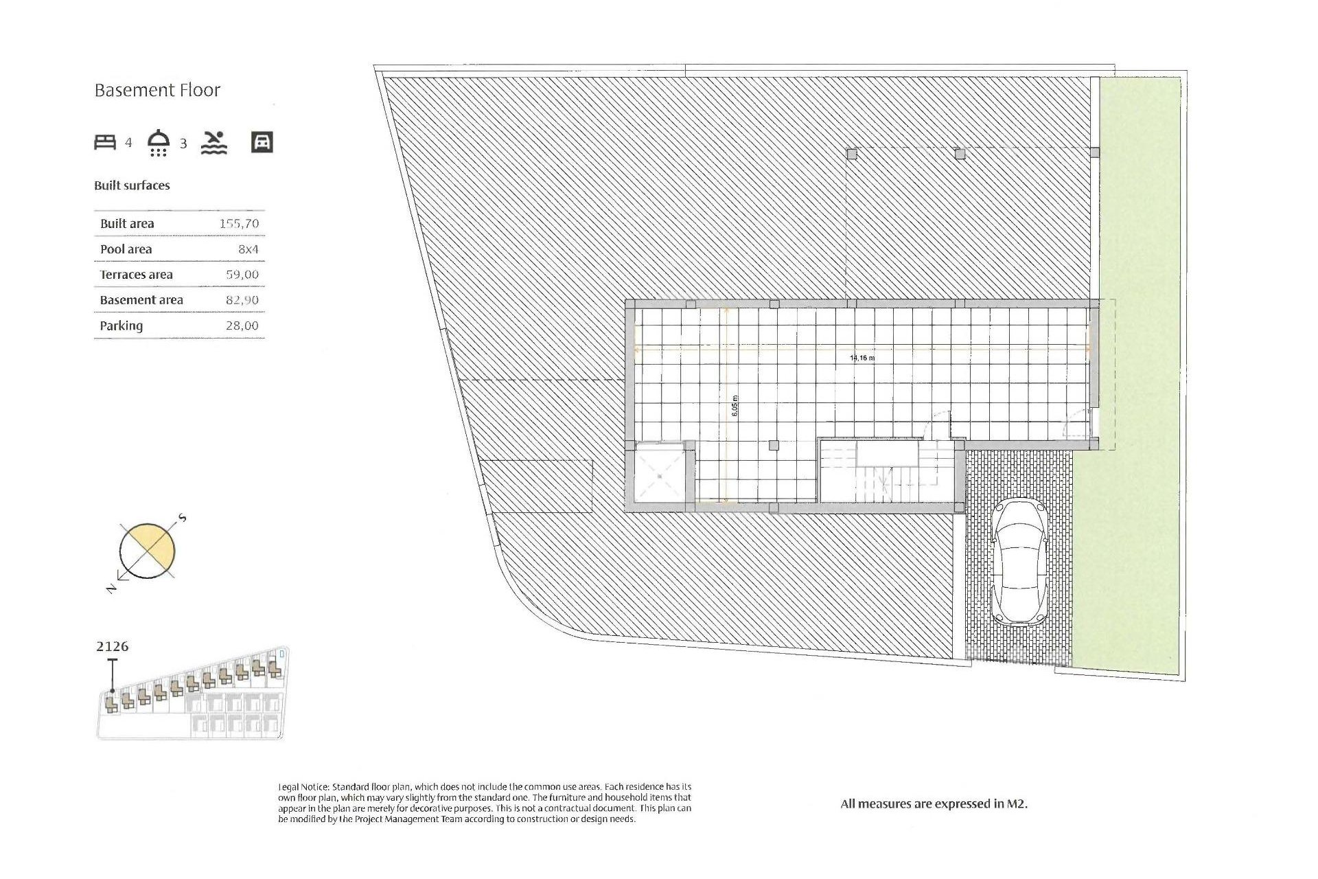 Nybyggnation - Detached Villa -
Algorfa - La Finca Golf