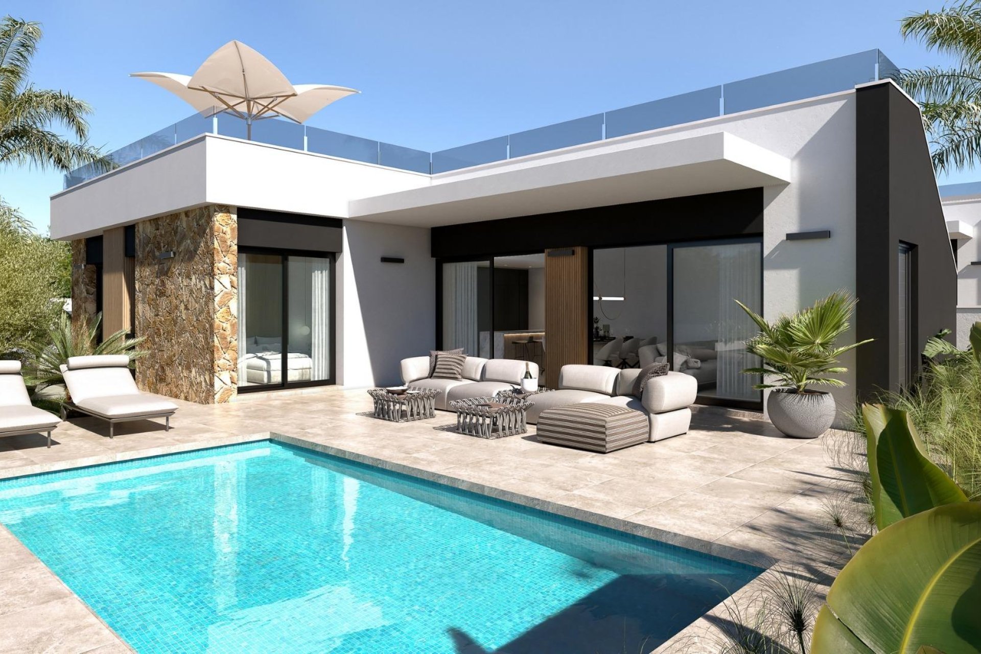 Nybyggnation - Detached Villa -
Ciudad Quesada - Lo Marabú