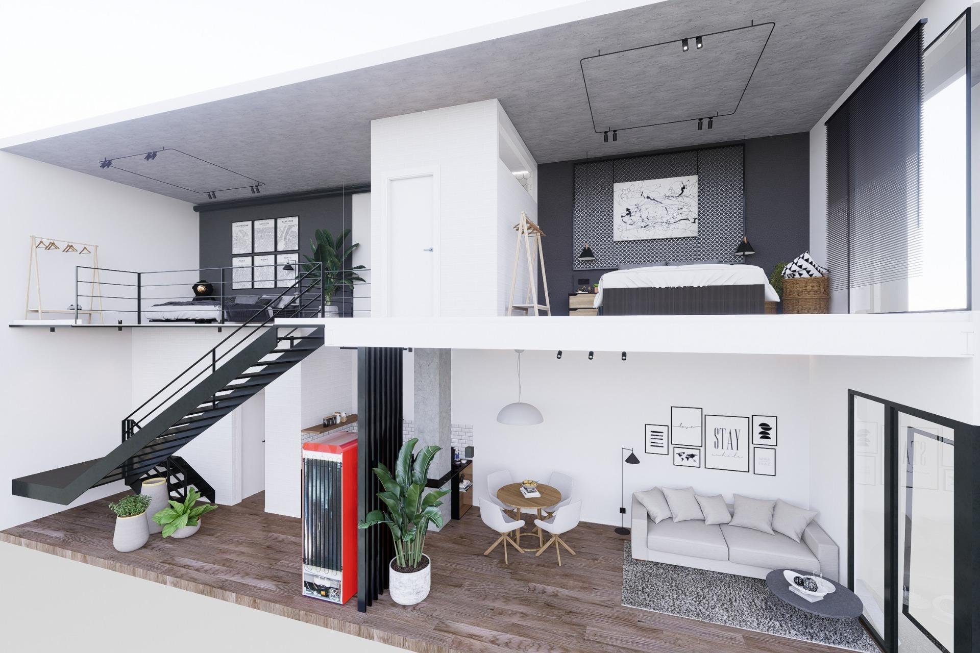 Nybyggnation - Lägenhet -
Alicante - Carolinas Bajas