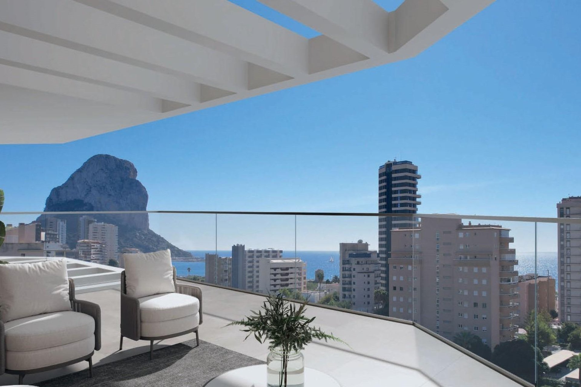 Nybyggnation - Lägenhet -
Calpe - Playa Cantal Roig