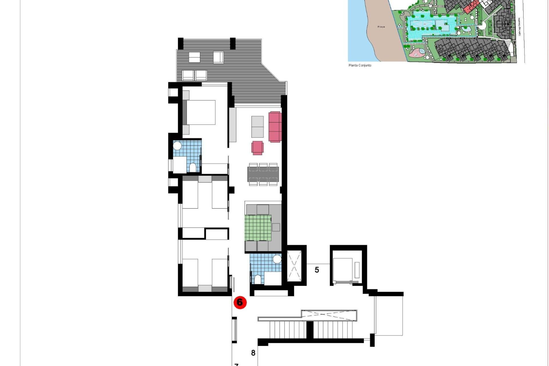 Nybyggnation - Lägenhet -
Denia - L´Estanyó (Marinas)