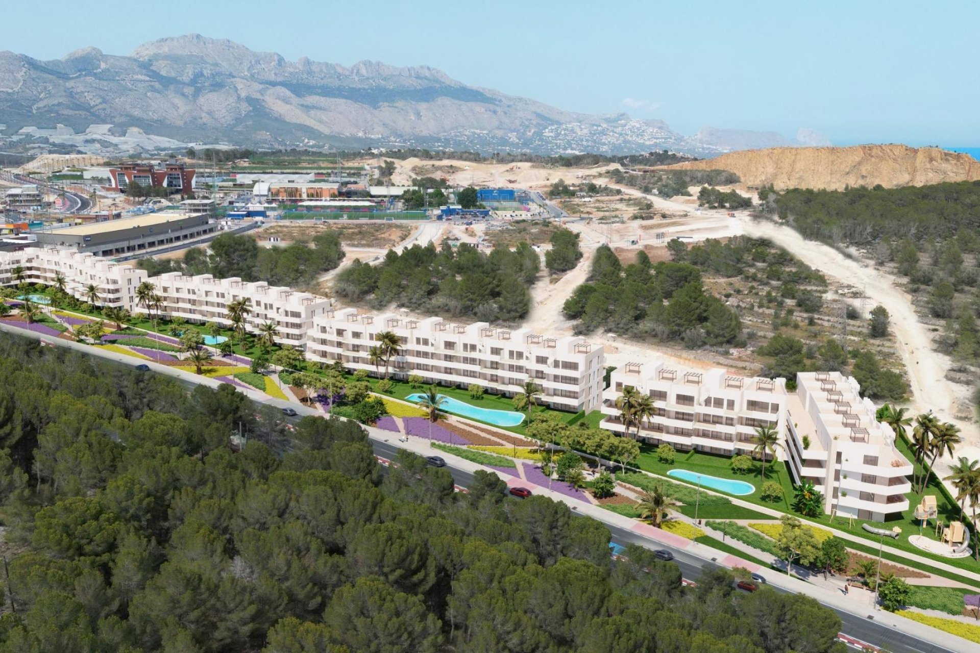 Nybyggnation - Lägenhet -
La Nucía - Ciudad del Deporte