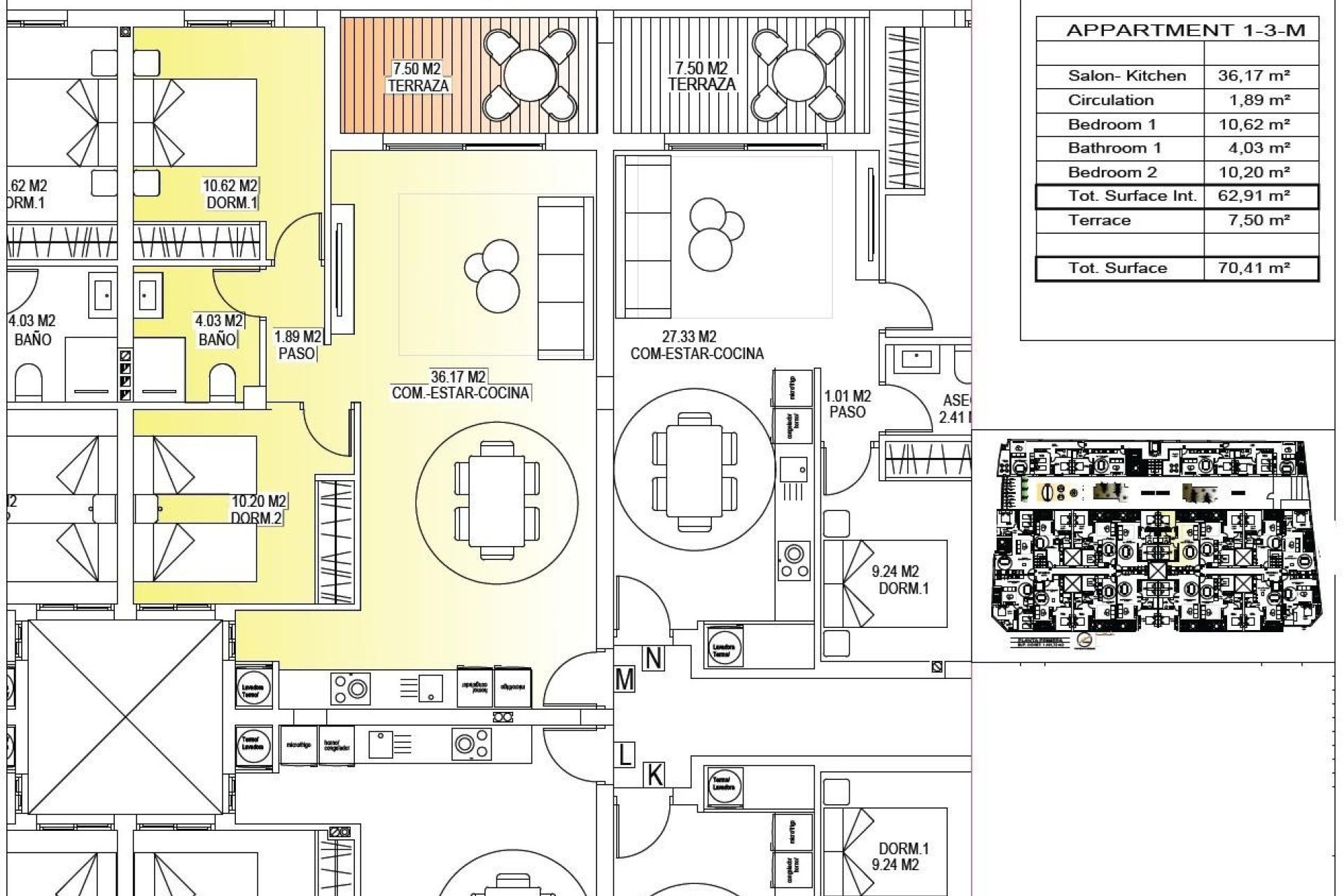 Nybyggnation - Lägenhet -
San Miguel de Salinas - Pueblo