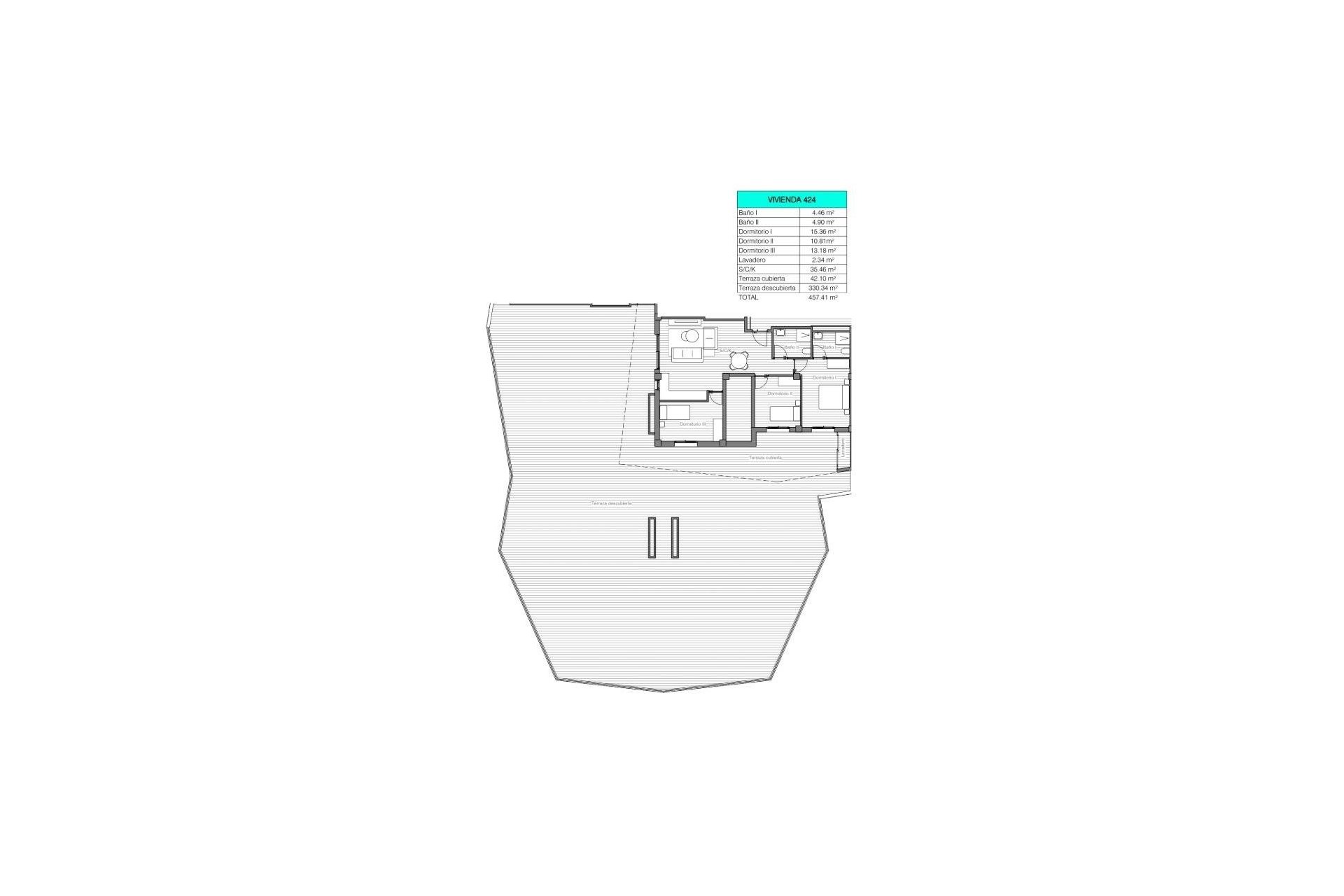 Nybyggnation - Lägenhet -
San Miguel de Salinas - Pueblo