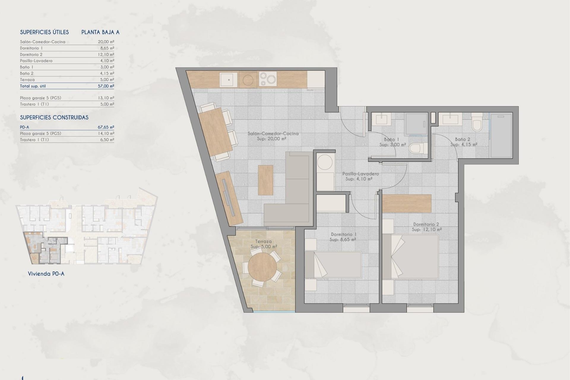 Nybyggnation - Lägenhet -
San Pedro del Pinatar - Lo Pagan
