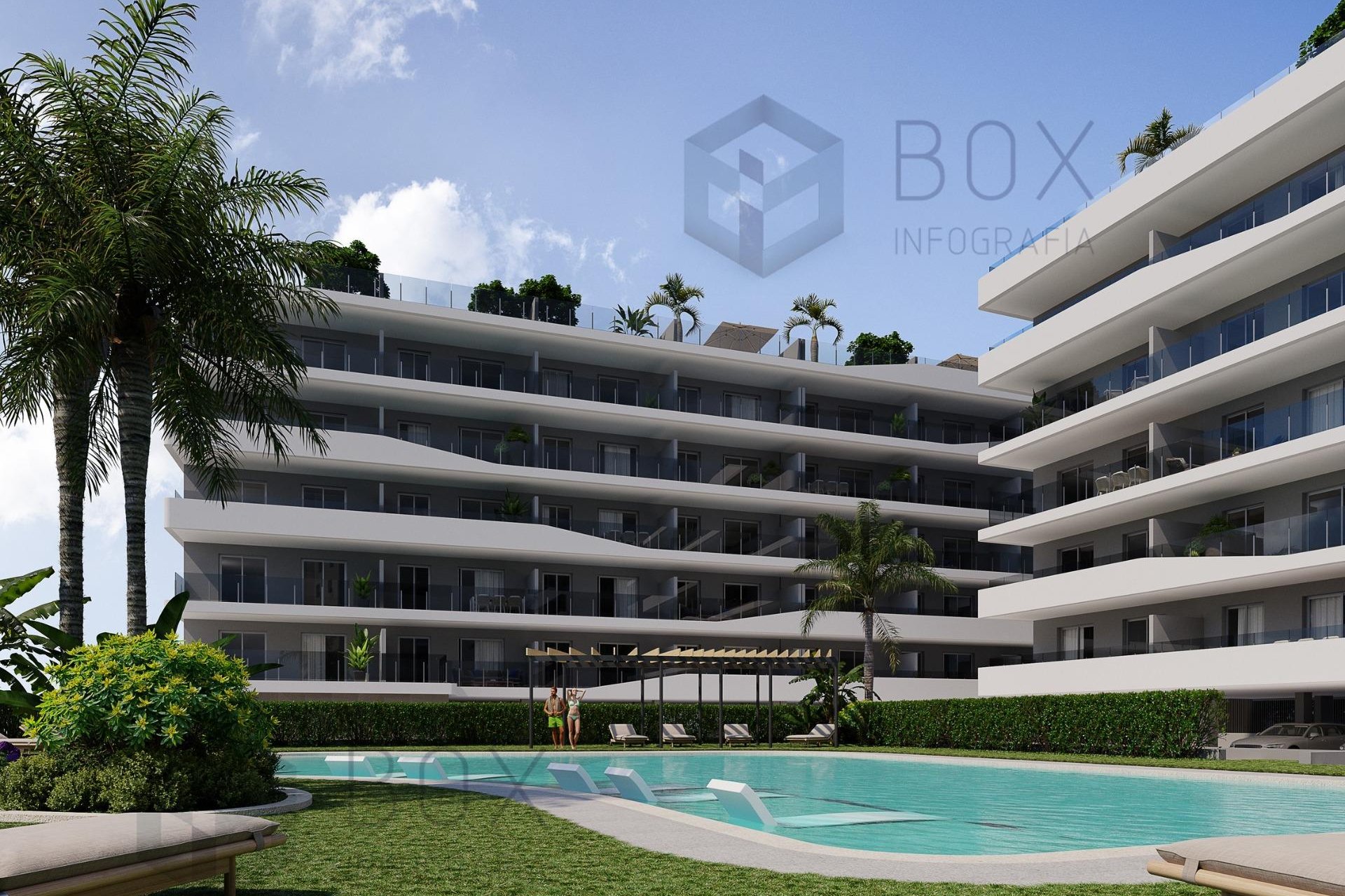 Nybyggnation - Lägenhet -
Santa Pola - Playa Tamarit