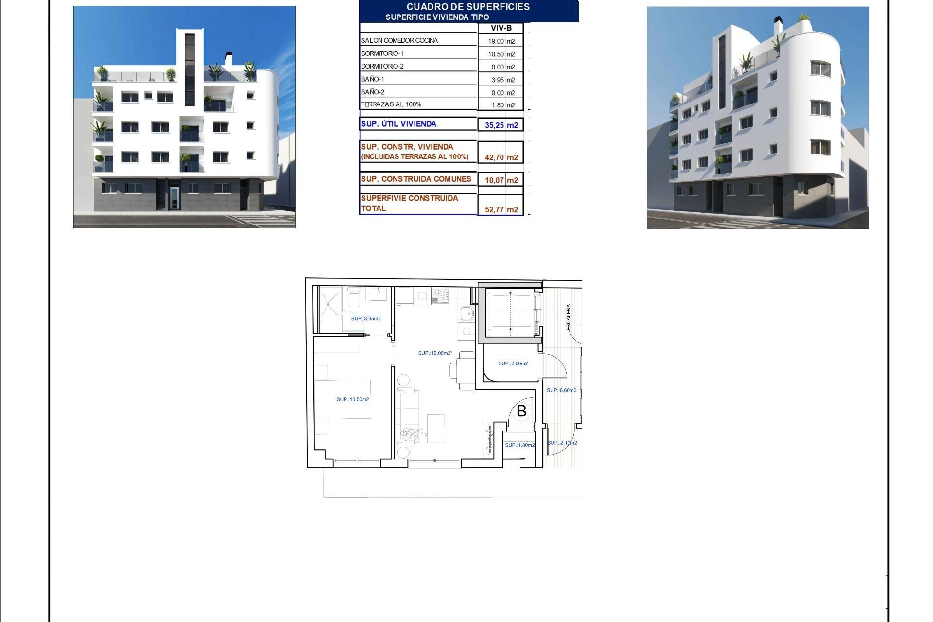 Nybyggnation - Lägenhet -
Torrevieja - Centro